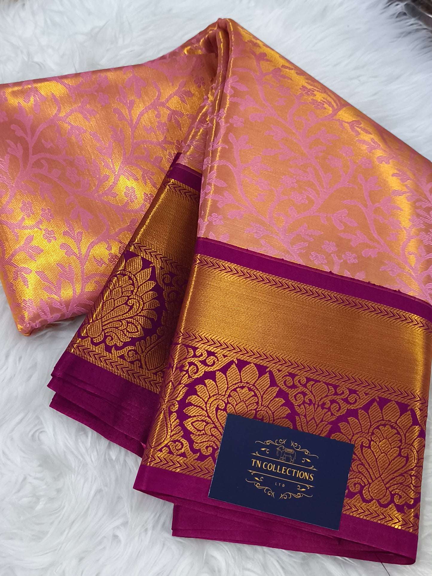 Kanchivaram Tissue Silk Saree