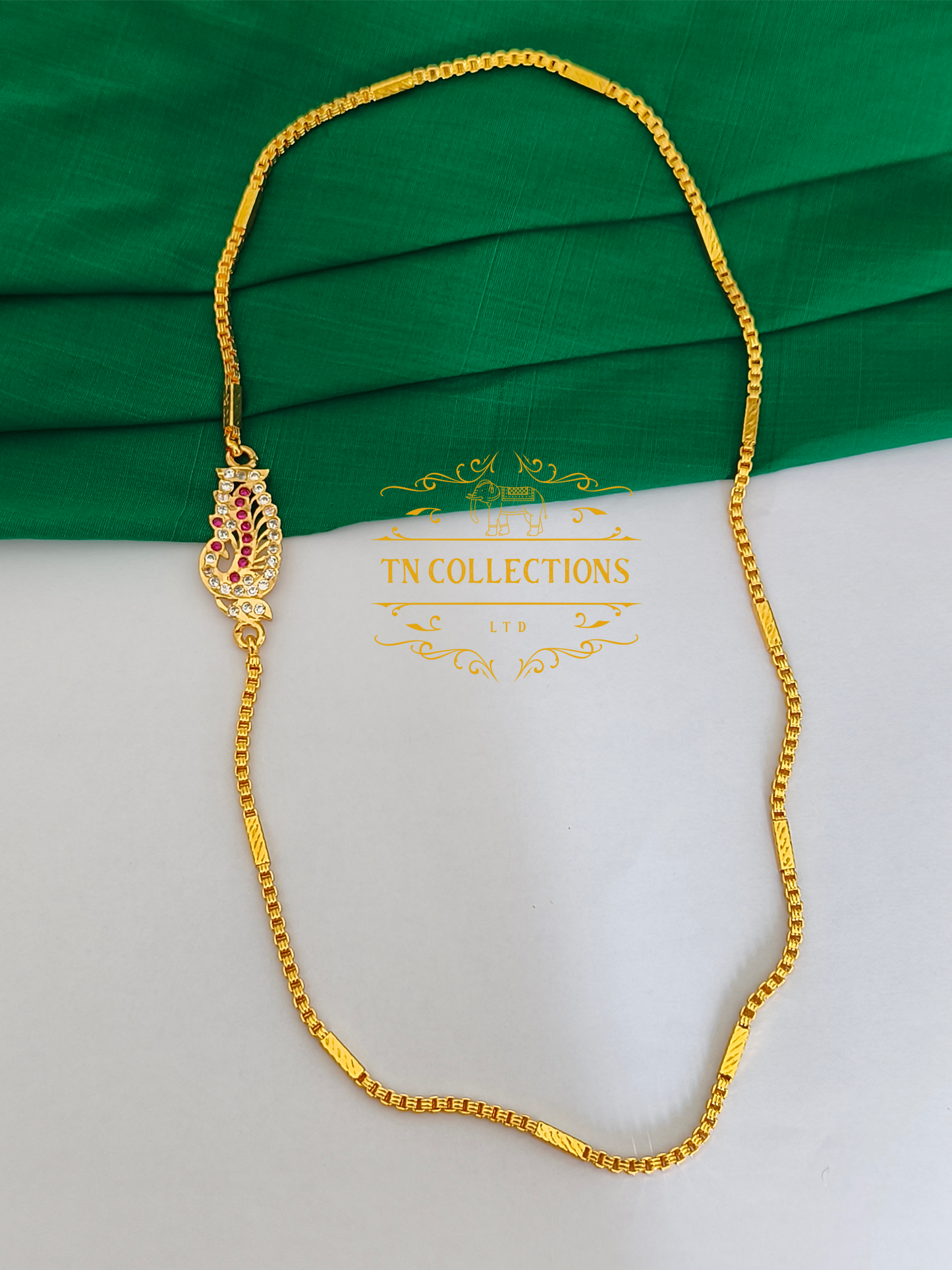 Micro Gold-Plated Traditional Mugappu chain