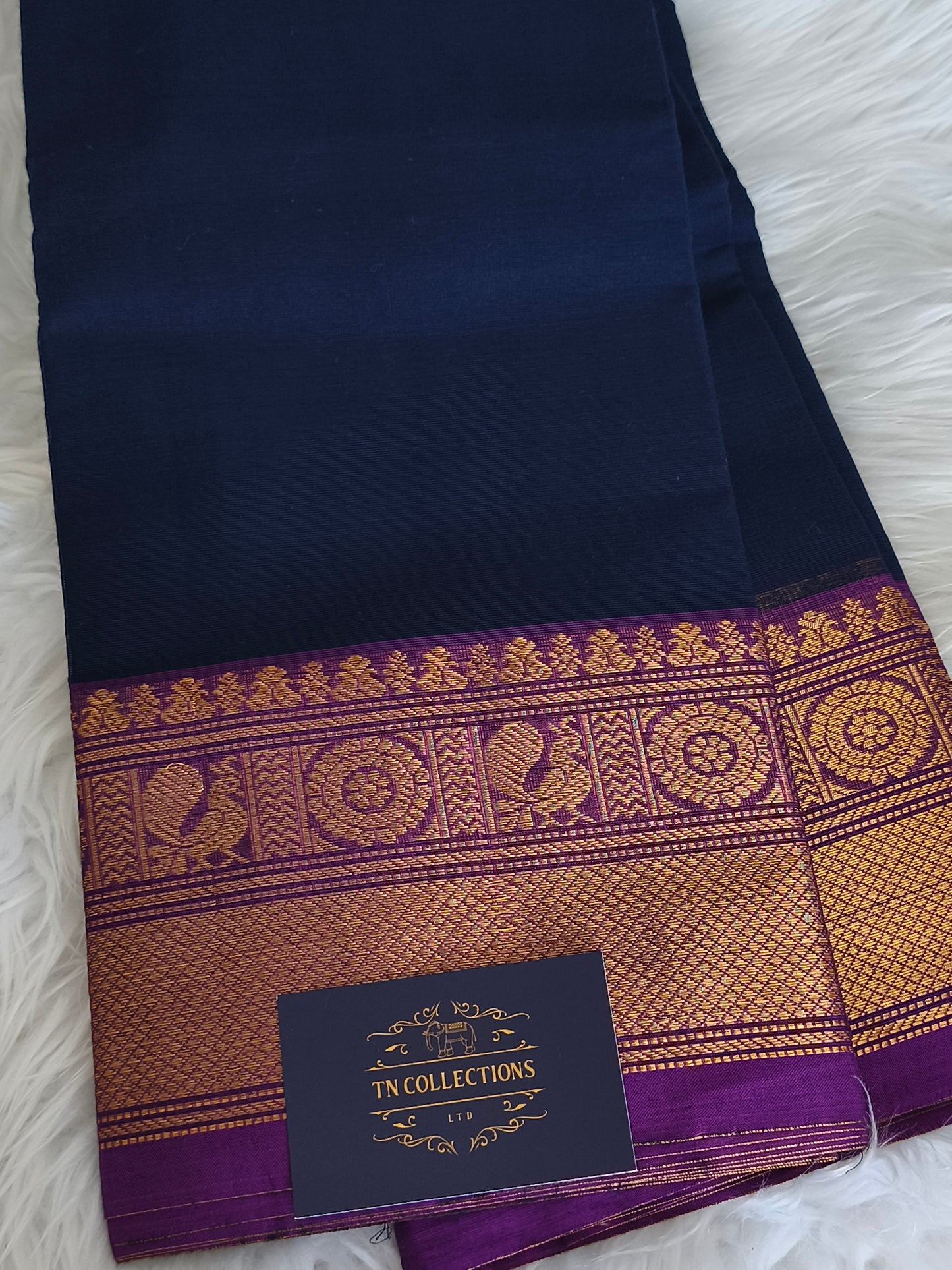 Pure Handloom Kanchi Cotton Saree