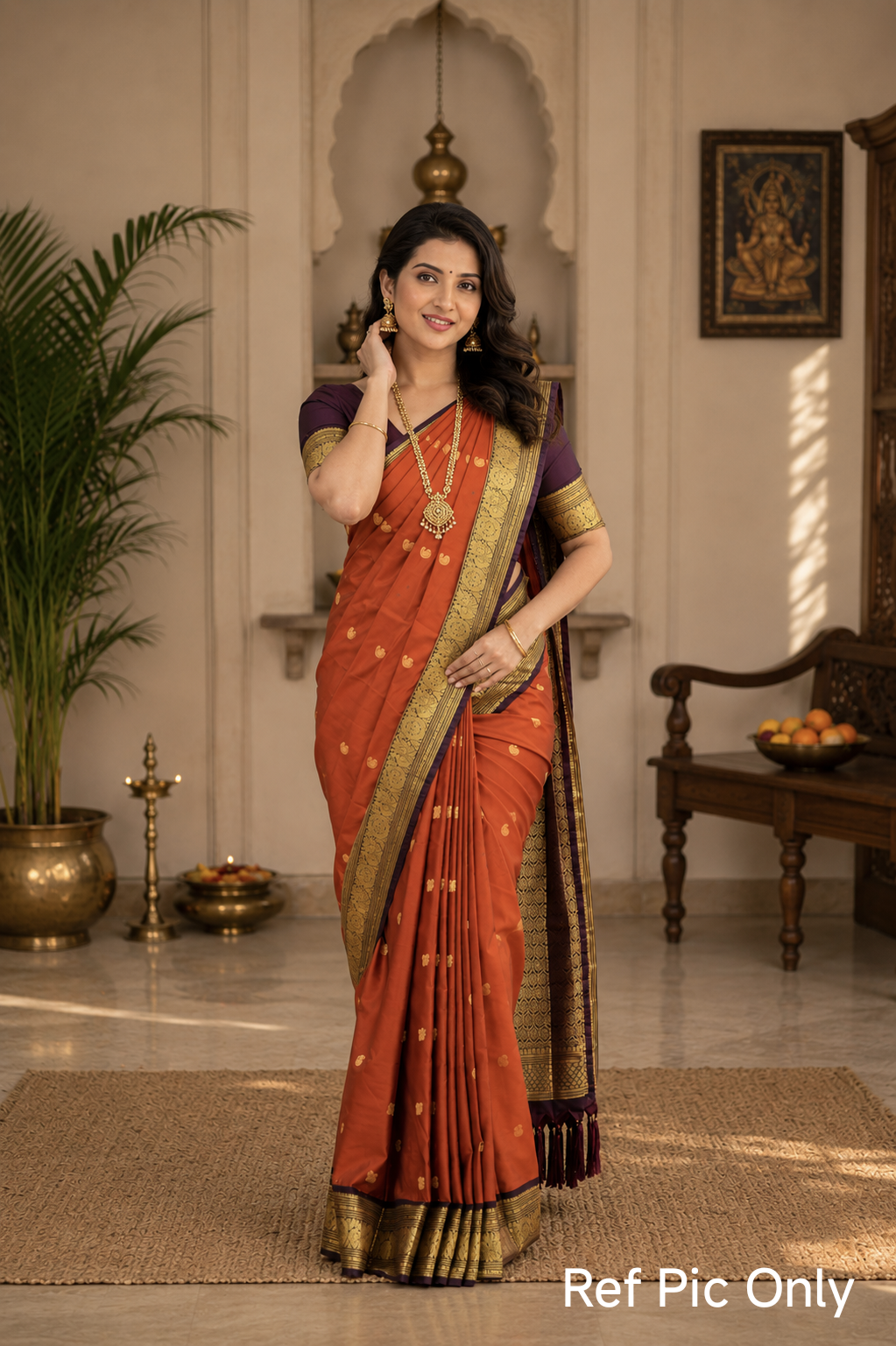 Vintage Premium kanchi Semi Silk Saree