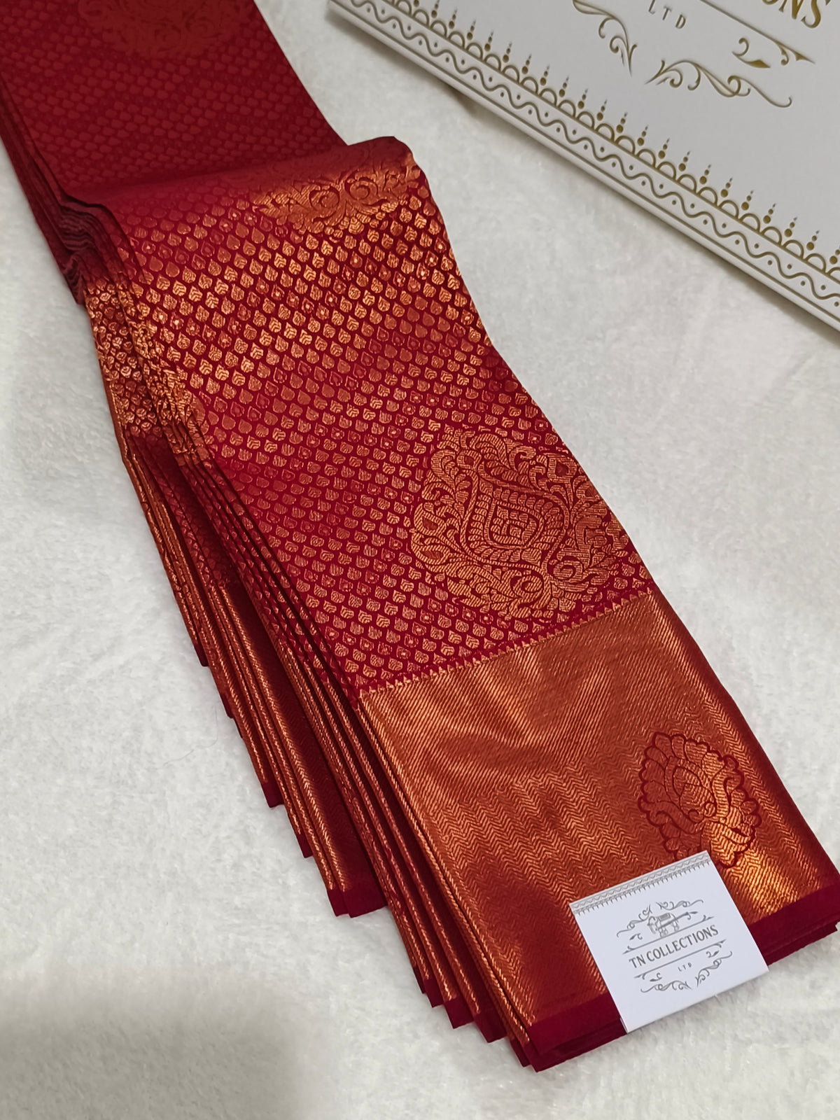 kanchi semi silk saree (Bridal Collection)