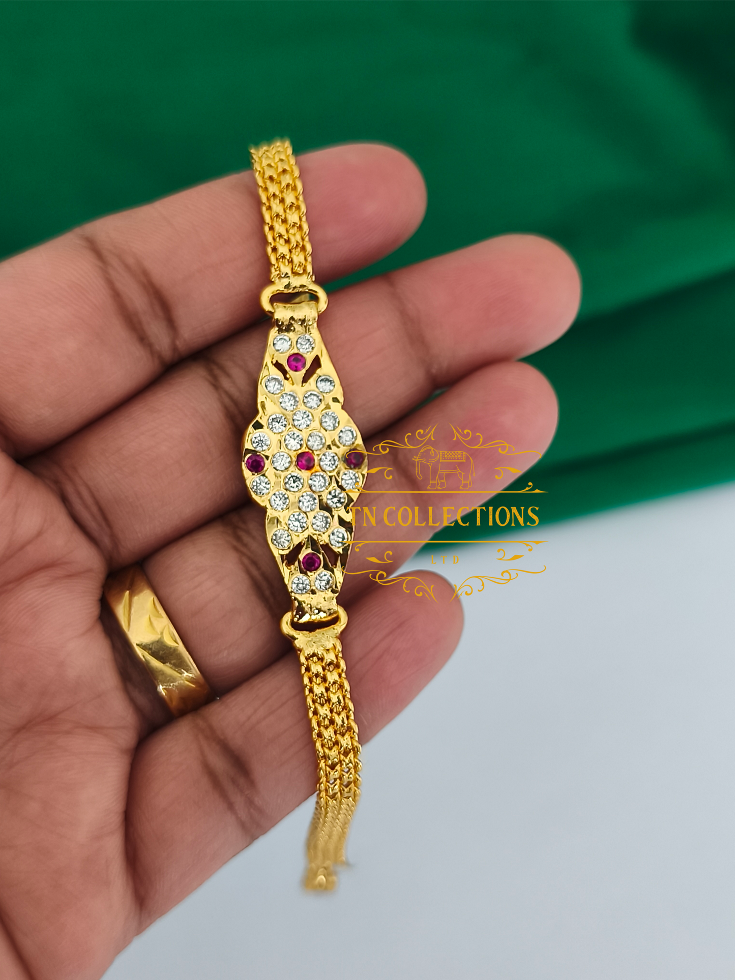 Impon Micro Gold-Plated Traditional Bracelet