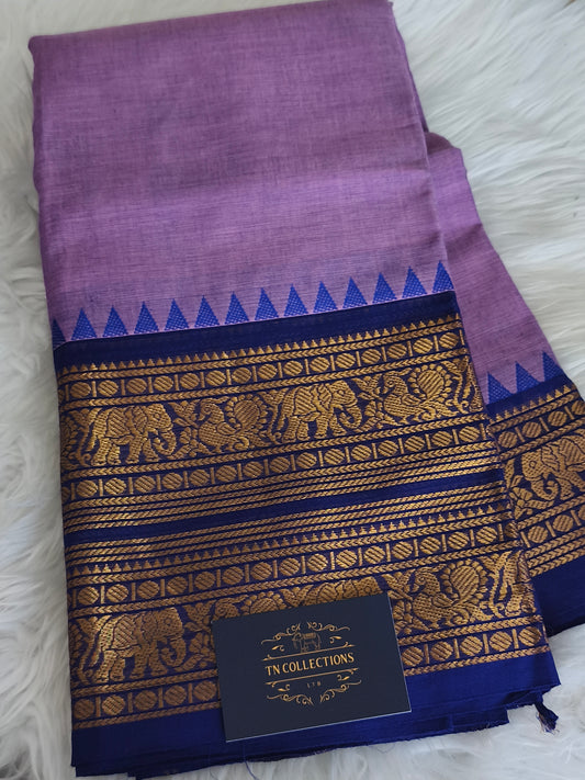 Pure Handloom Kanchi Cotton Saree