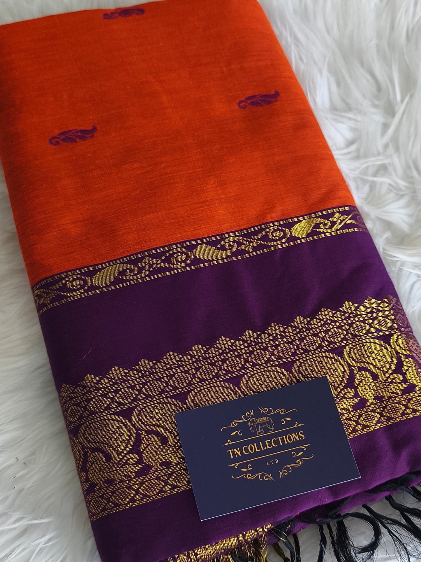 Kalyani Cotton Pattu Saree (Madisar 9 yards)