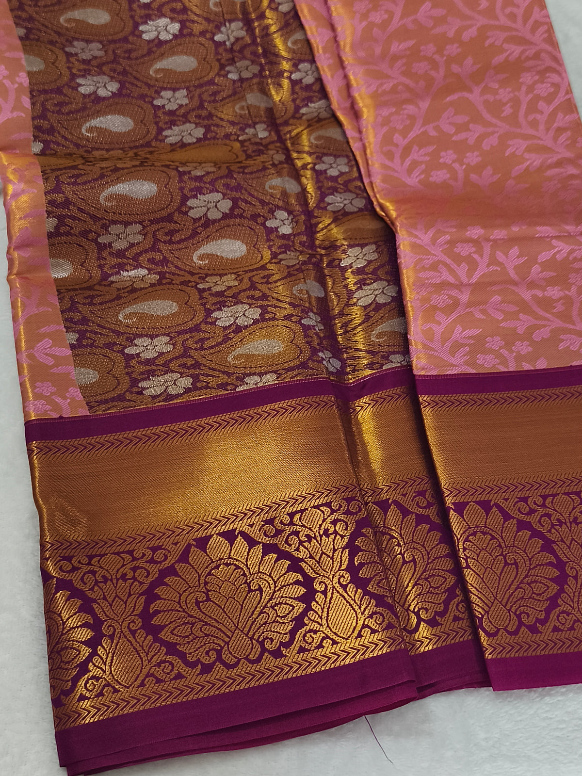 Kanchivaram Tissue Silk Saree
