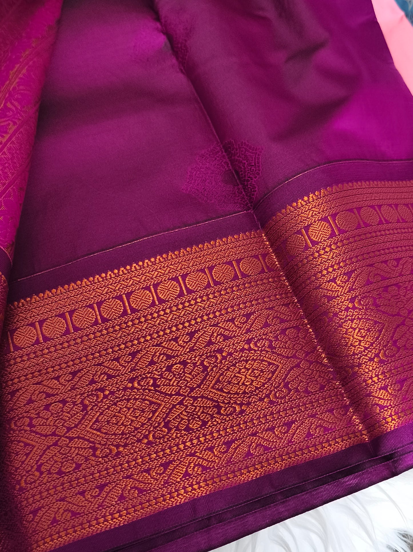 Premium Korvai Soft Silk Saree
