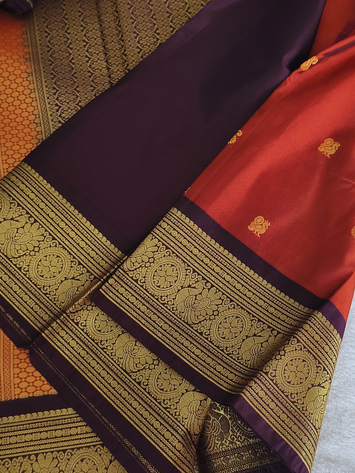 Vintage Premium kanchi Semi Silk Saree
