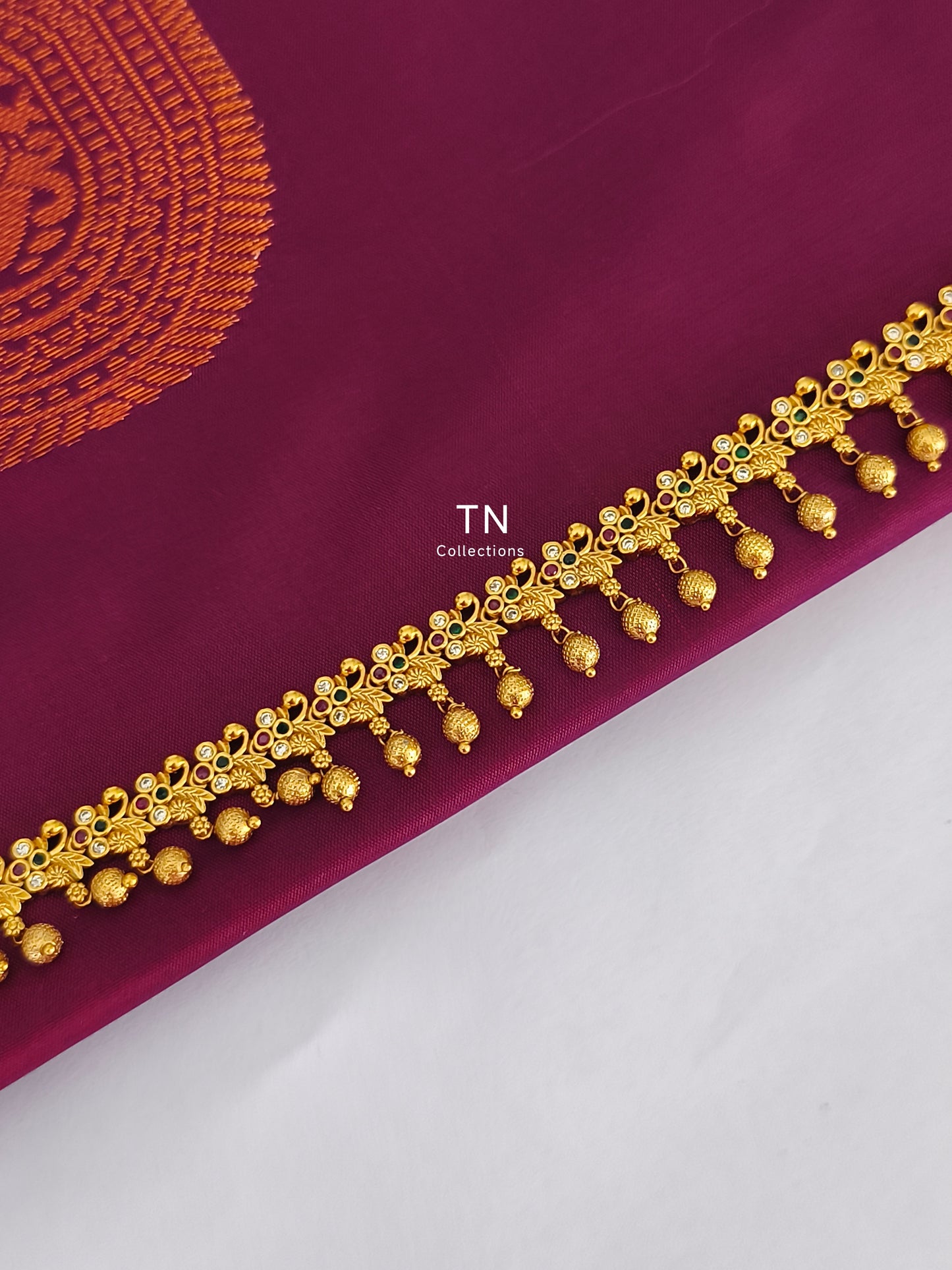 Simple Matte Finish Hip Chain