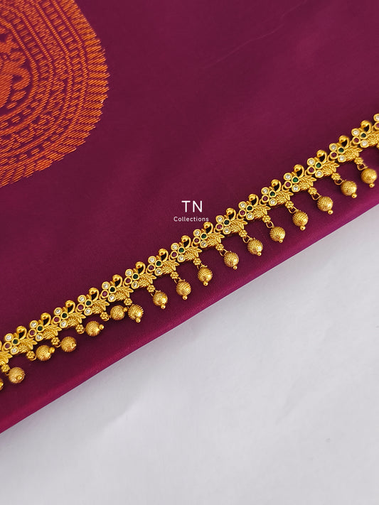 Simple Matte Finish Hip Chain