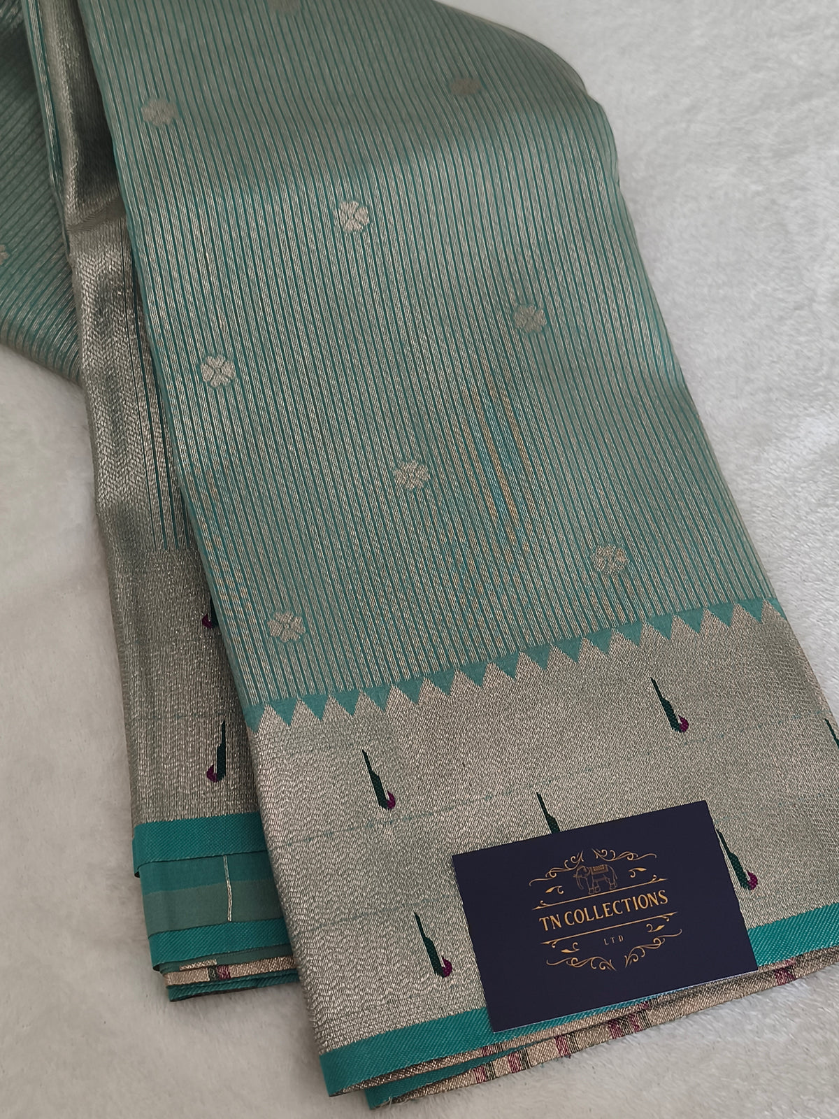 Paithani Border Semi Soft Silk Saree