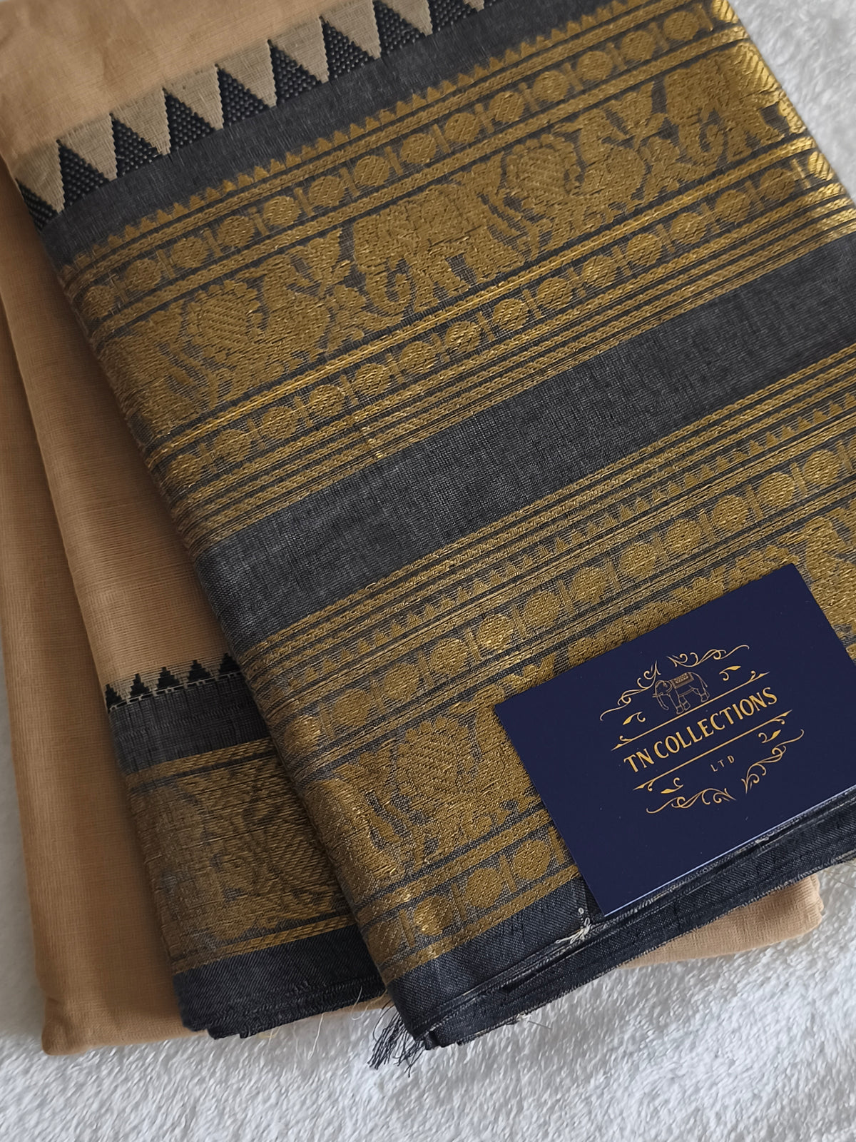 Pure Handloom Kanchi Cotton Saree