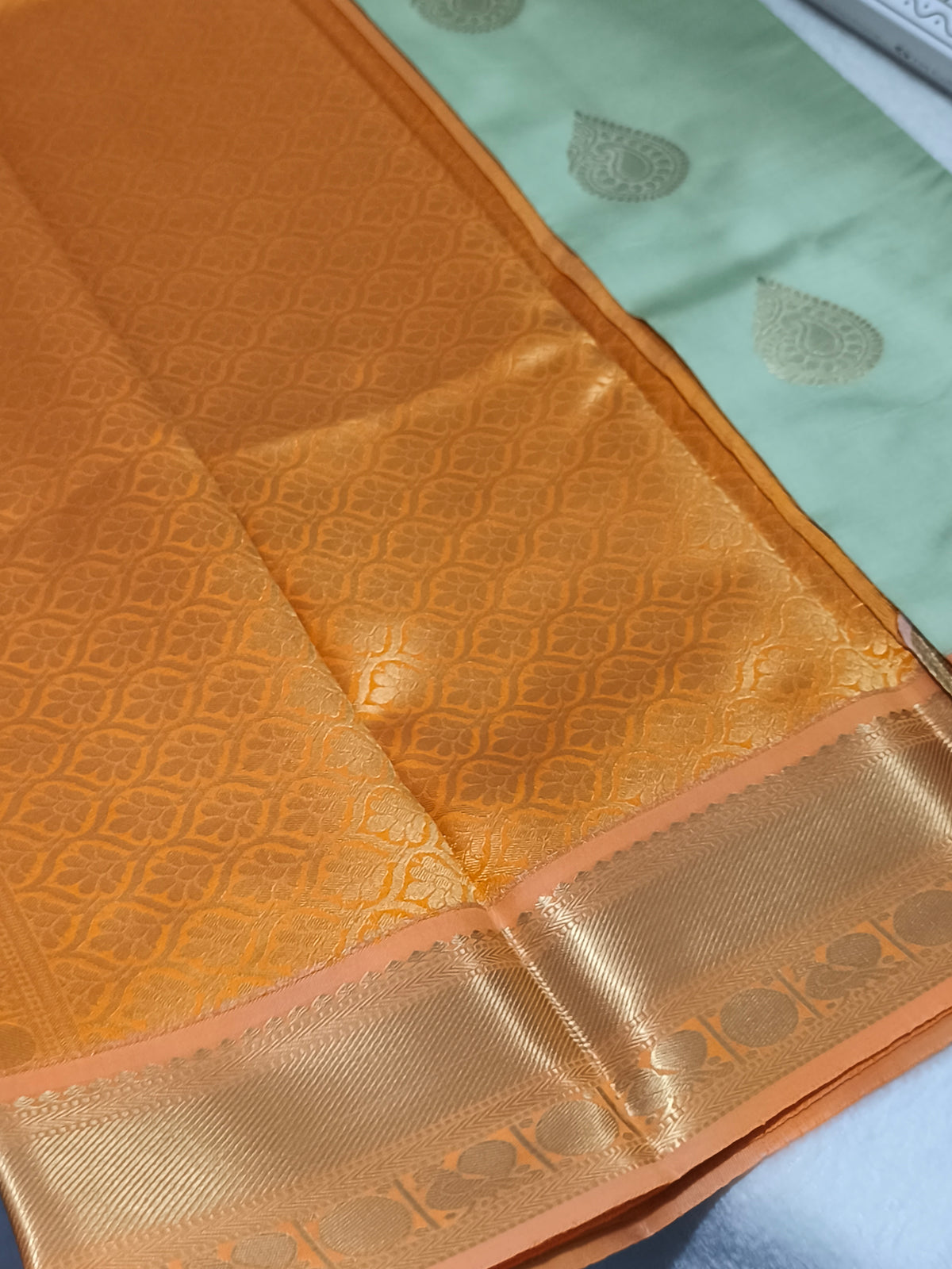 Premium kanchi semi silk saree