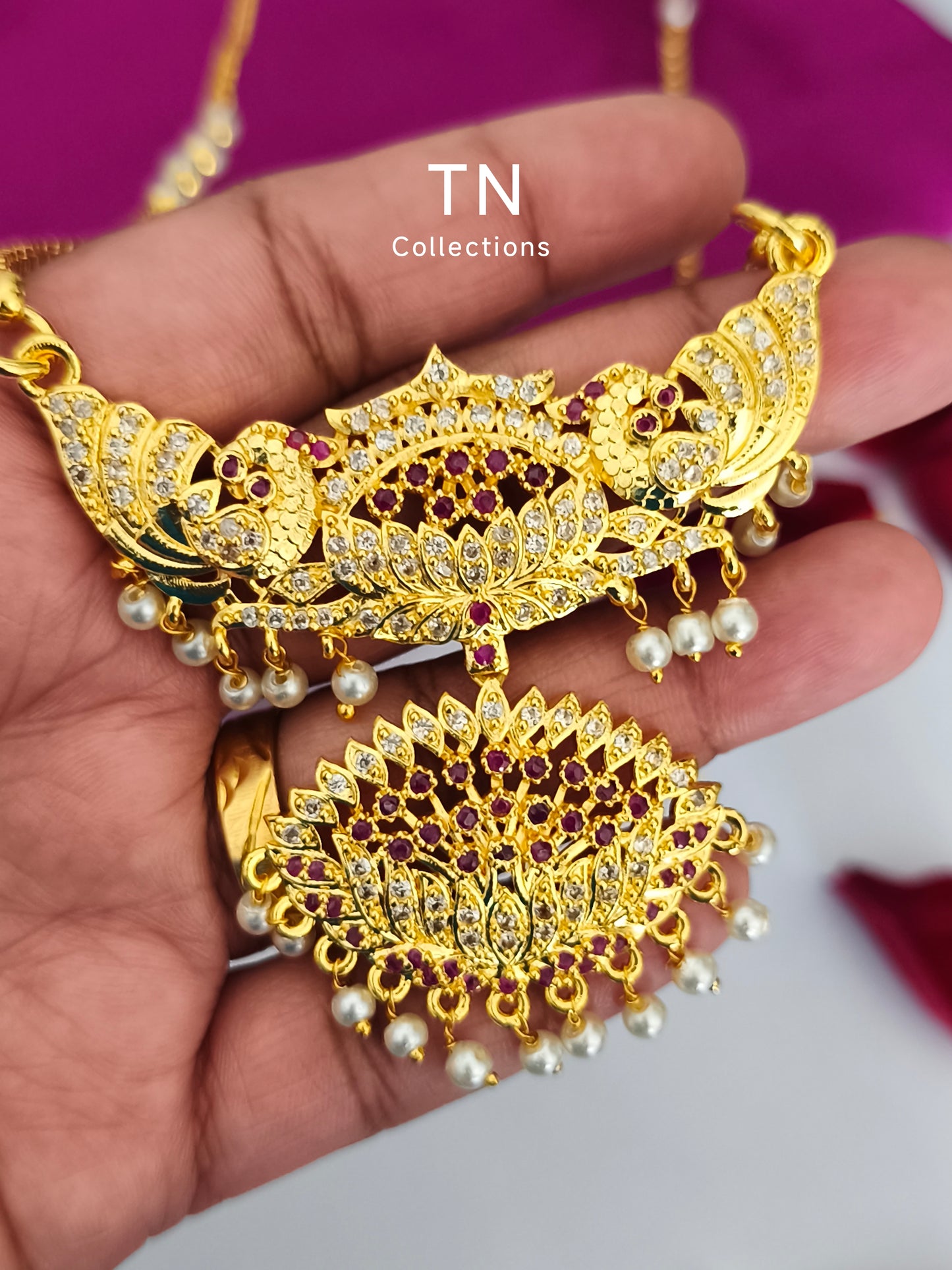 Micro gold plated Traditional Allipoo Pathakkam