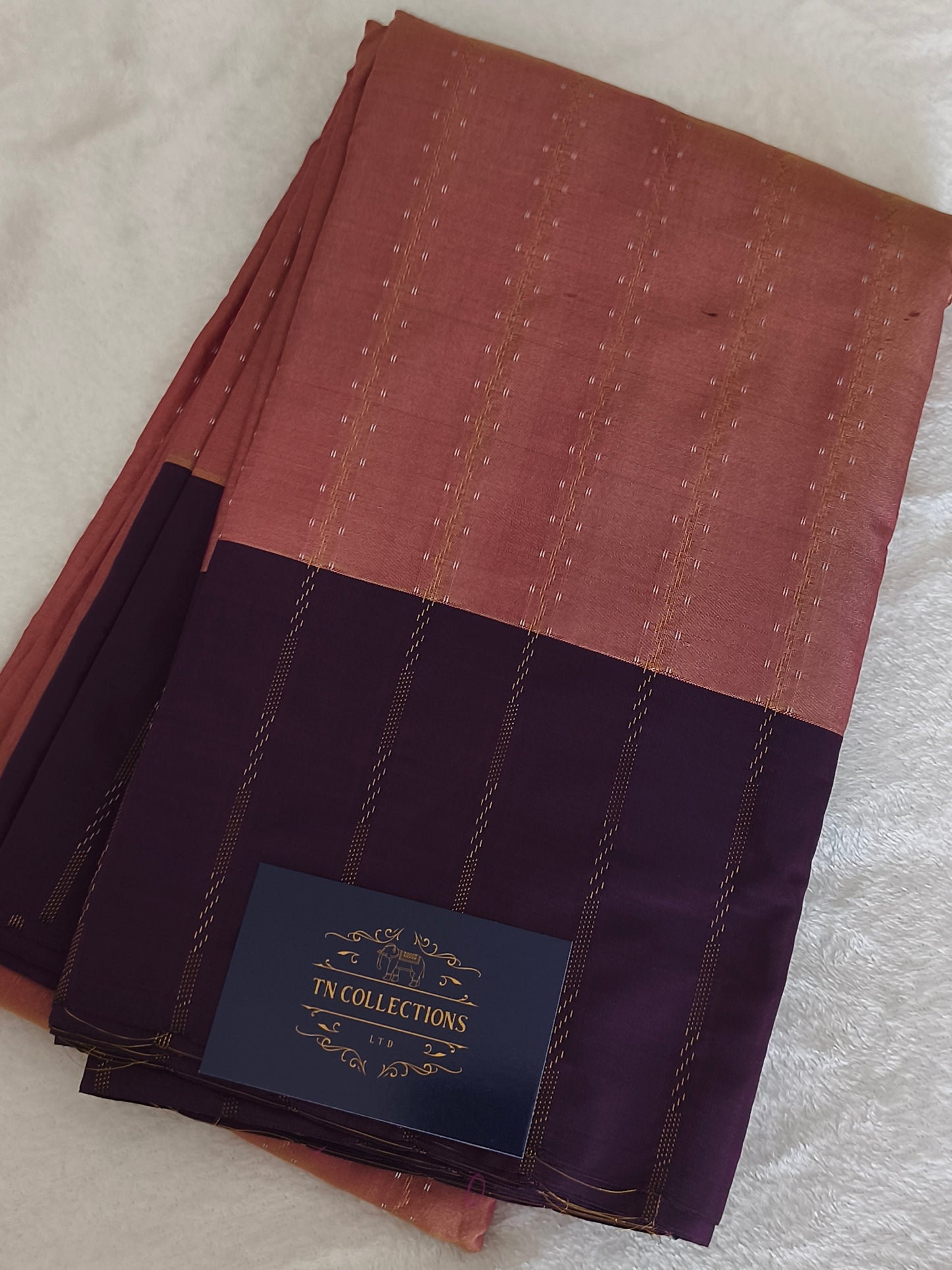 Elegant Dual shaded Soft silk saree