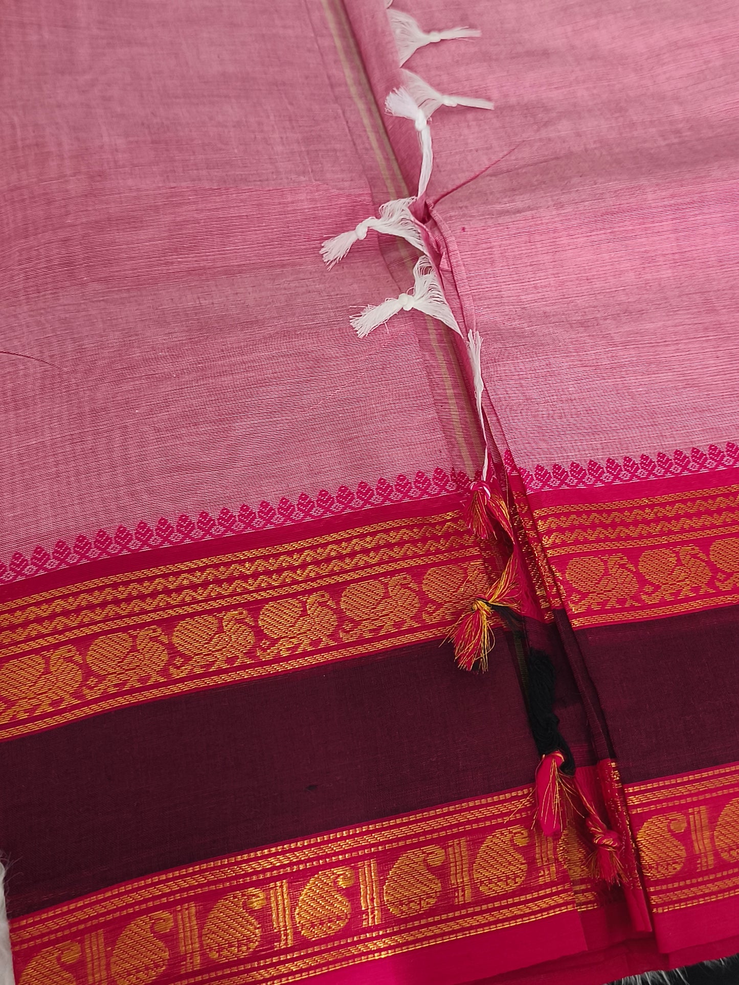 Pure kanchi Cotton Saree