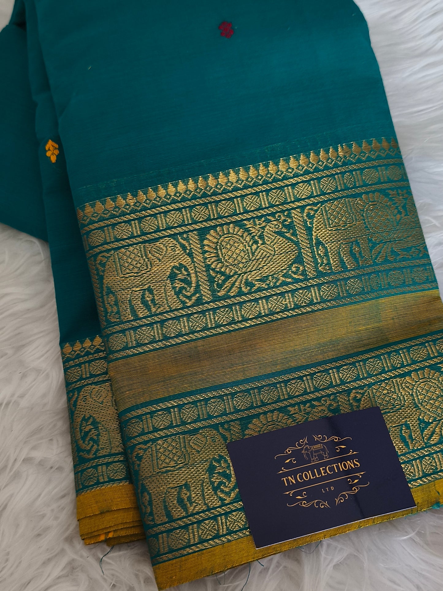 Pure Handloom kanchi cotton saree