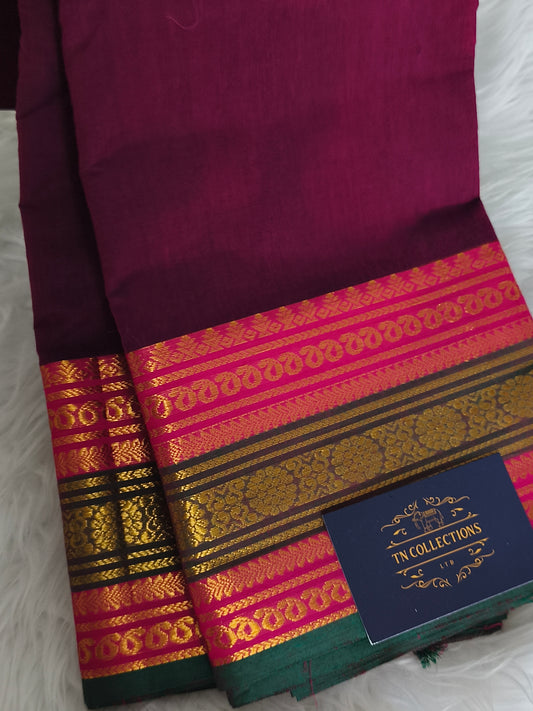 Pure Kanchi Cotton Saree