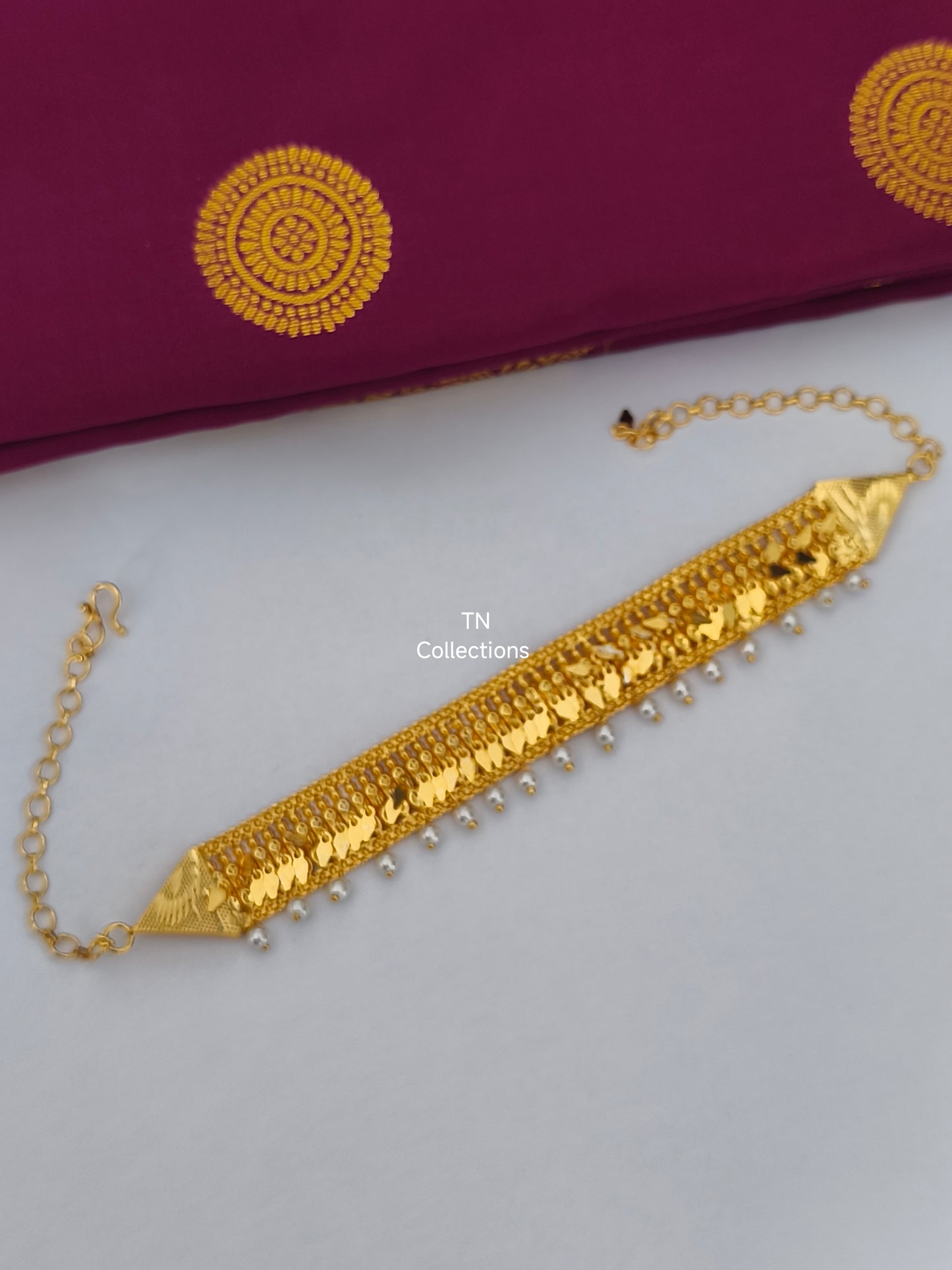 Micro Gold plated Choker Necklace
