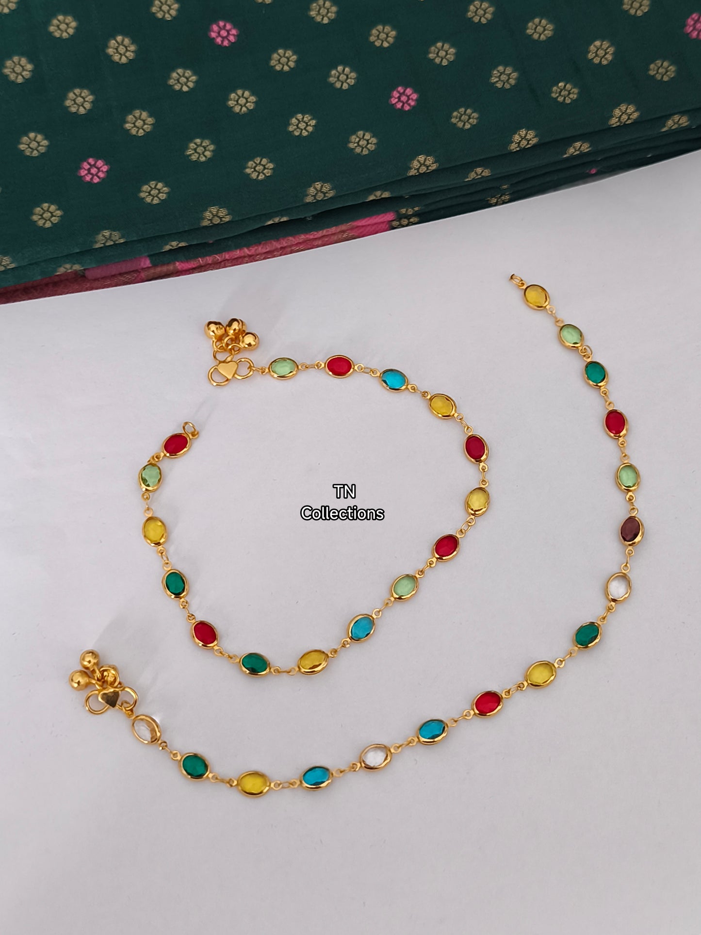 Multi coloured Anklets