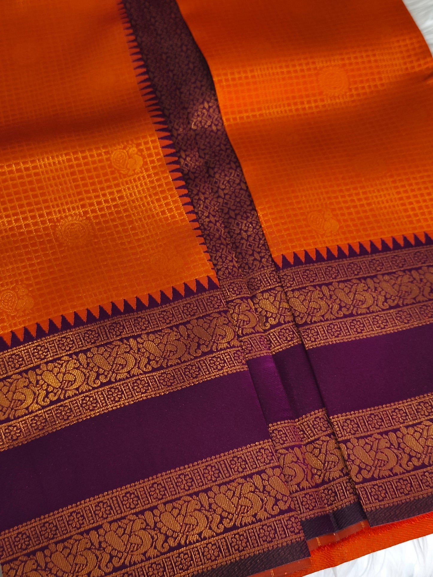 Kachi Semi silk saree
