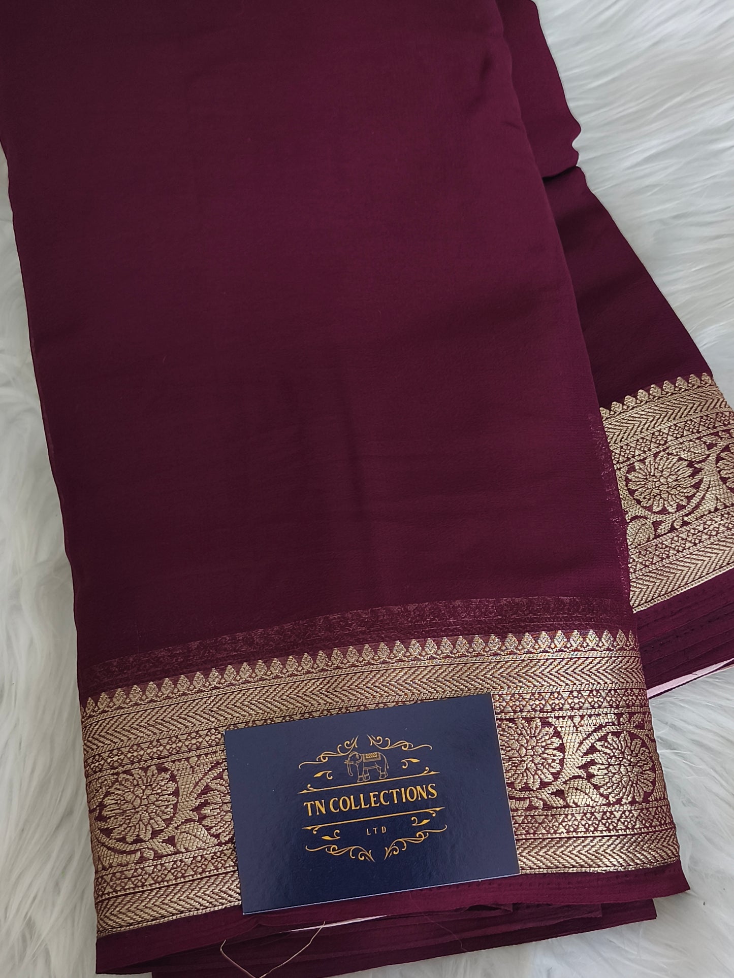 Trendy Chiffon Georgette Saree