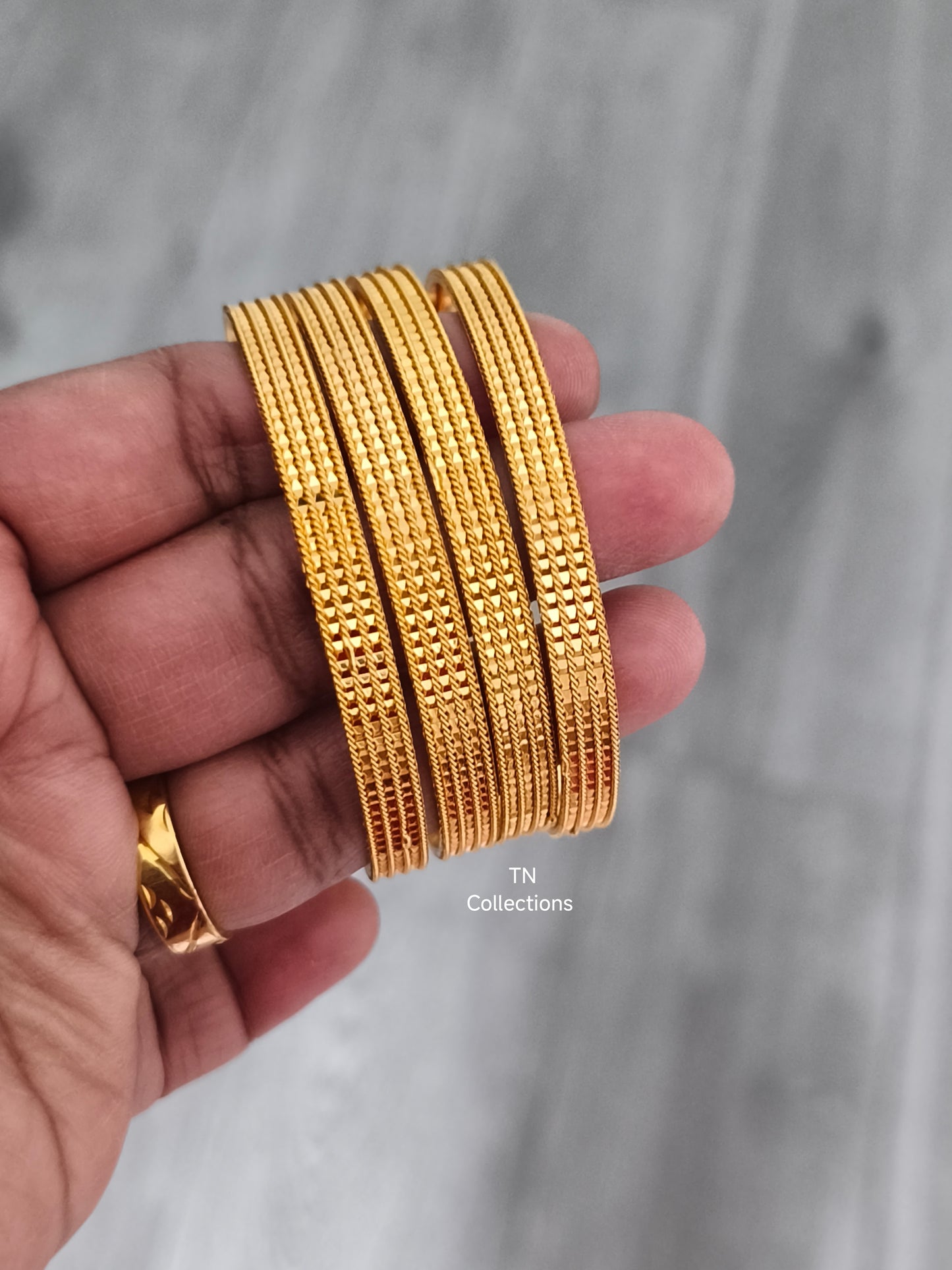 One gram gold plated Bangles Set