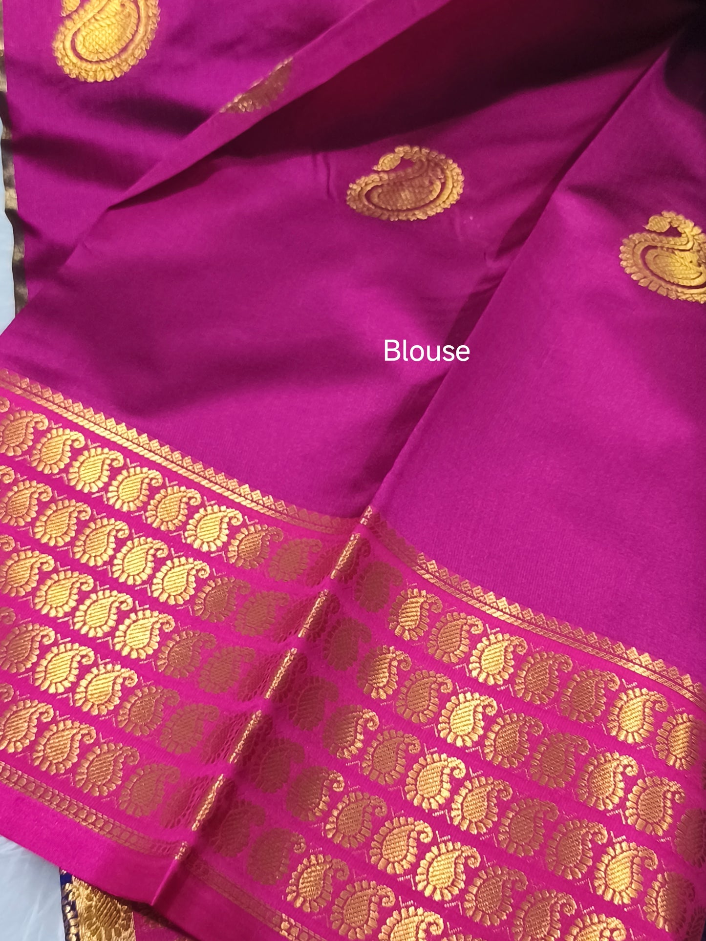 Luxury Semi Soft Silk Saree (Royal Blue)