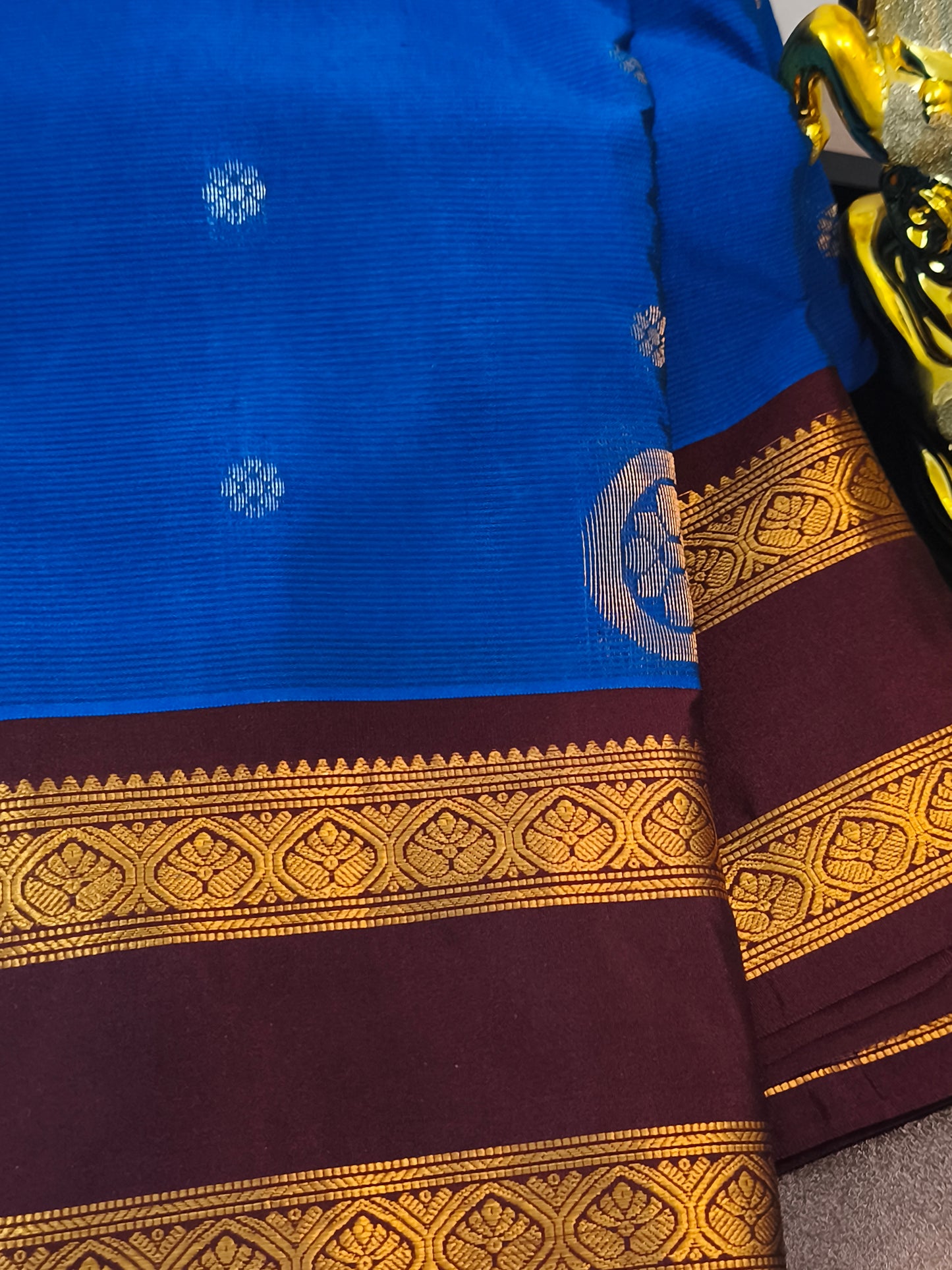 Kanchi Korvai Silk saree