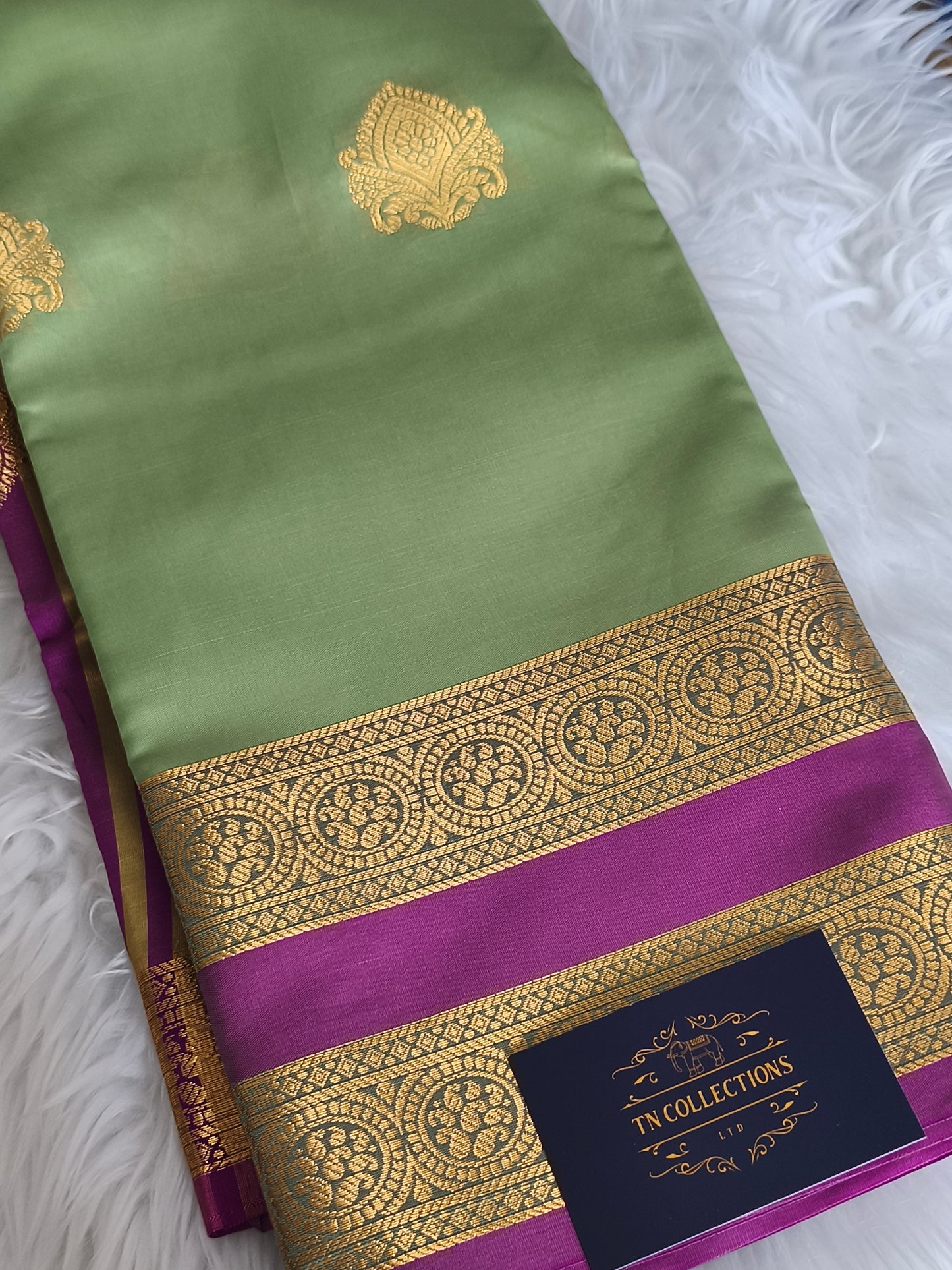 Traditional Kanchi Semi Soft silk saree