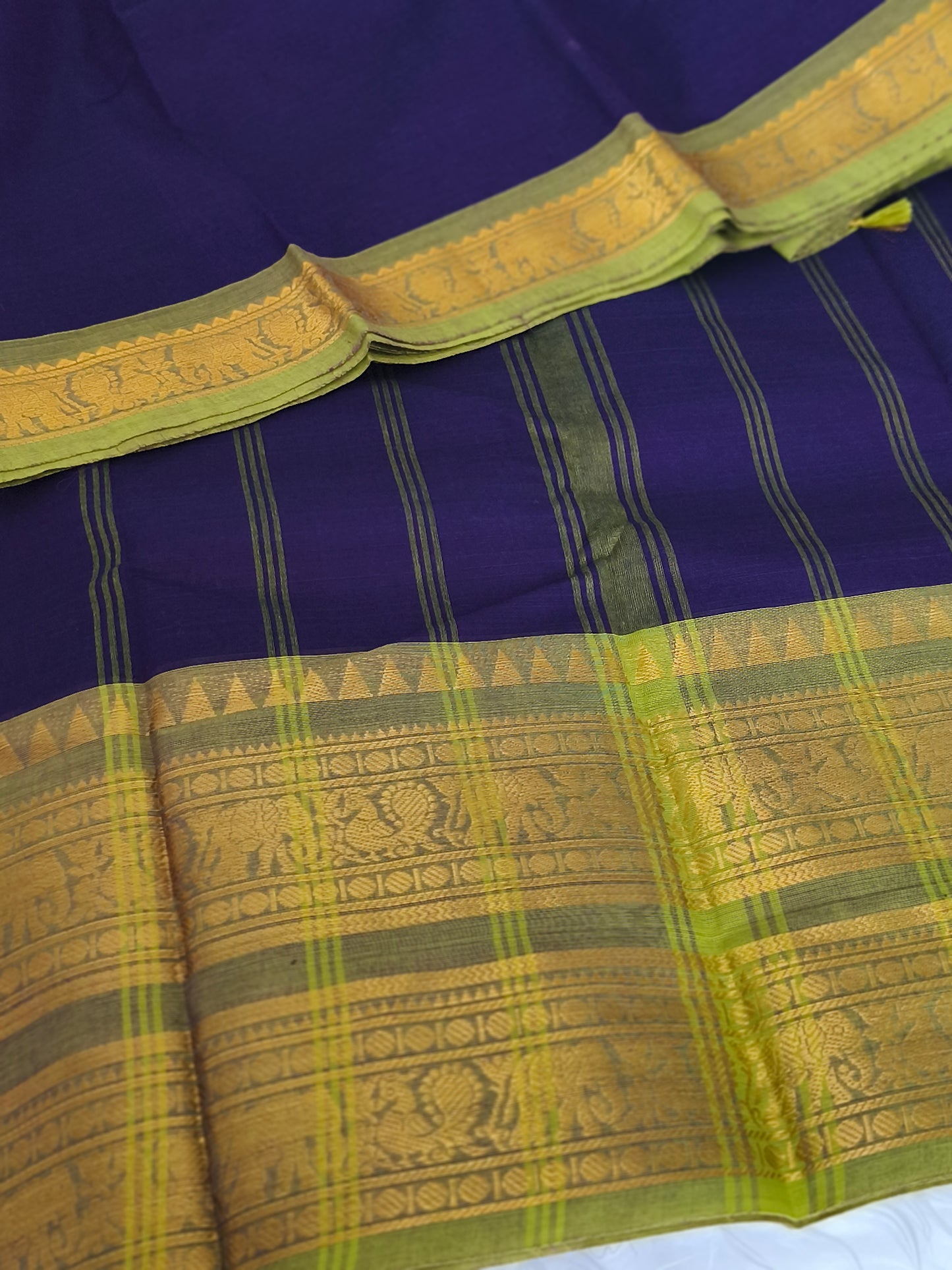 Pure kanchi Cotton Saree
