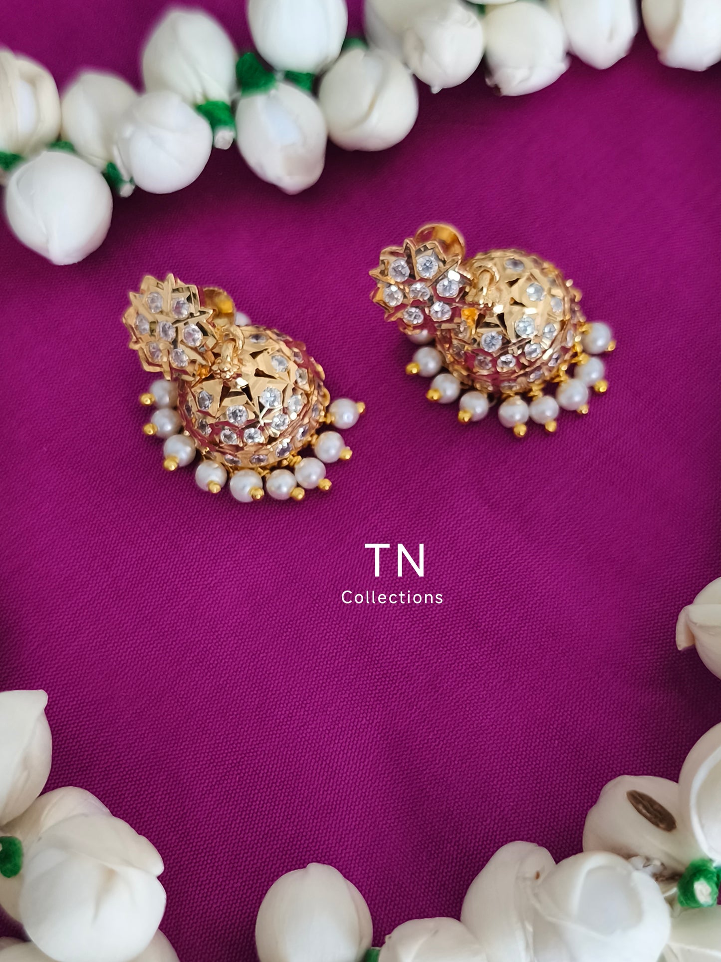 Impon Micro gold plated Earrings/Jhumka