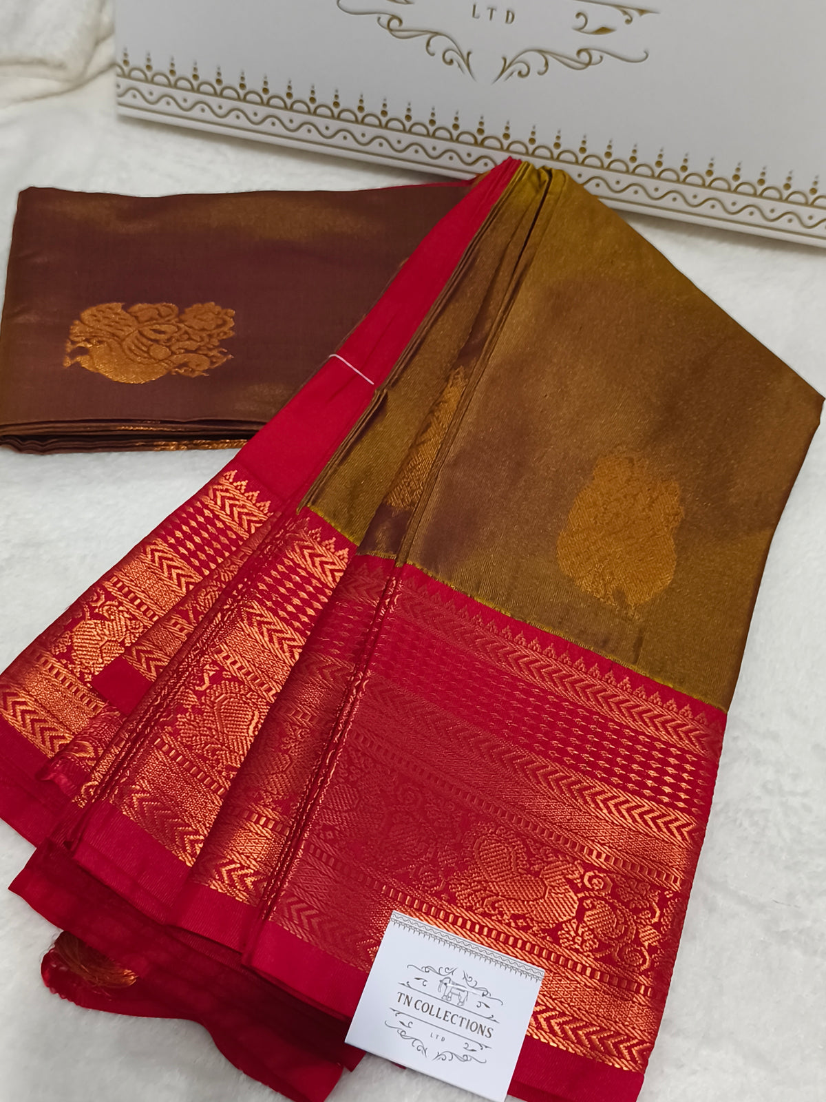 Premium kanchi semi silk saree