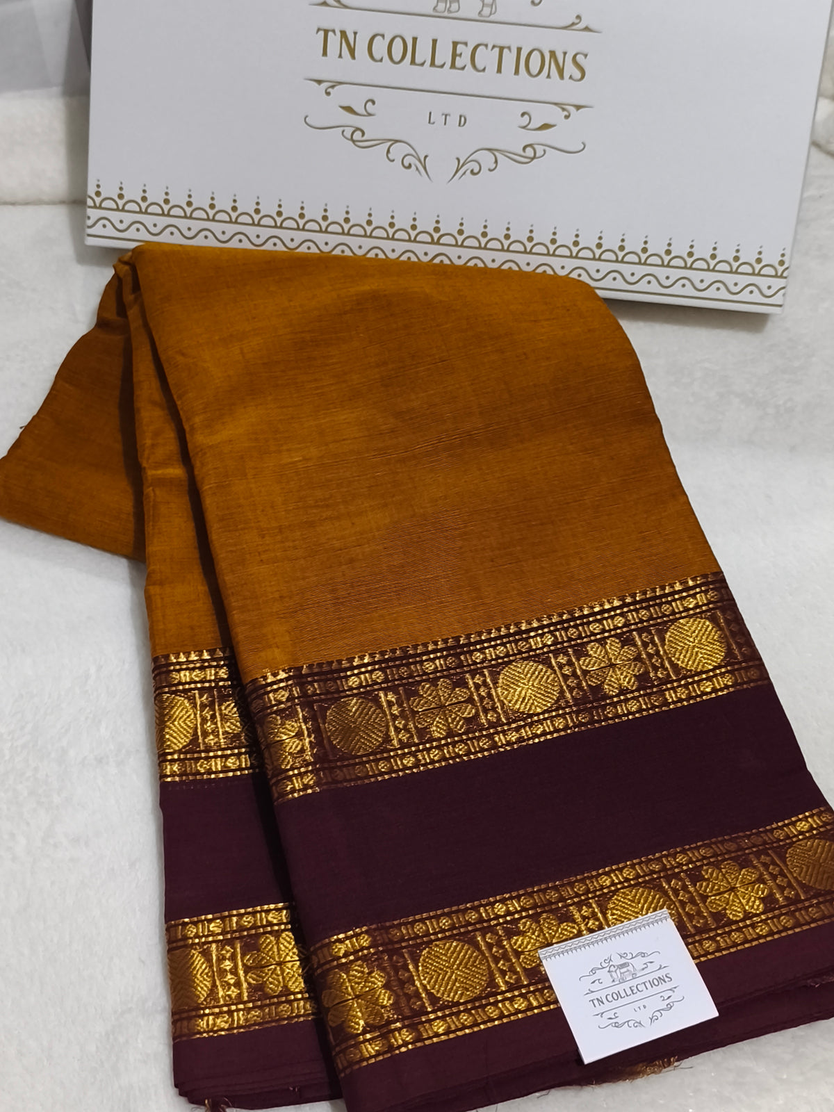 Pure handloom kanchi cotton saree