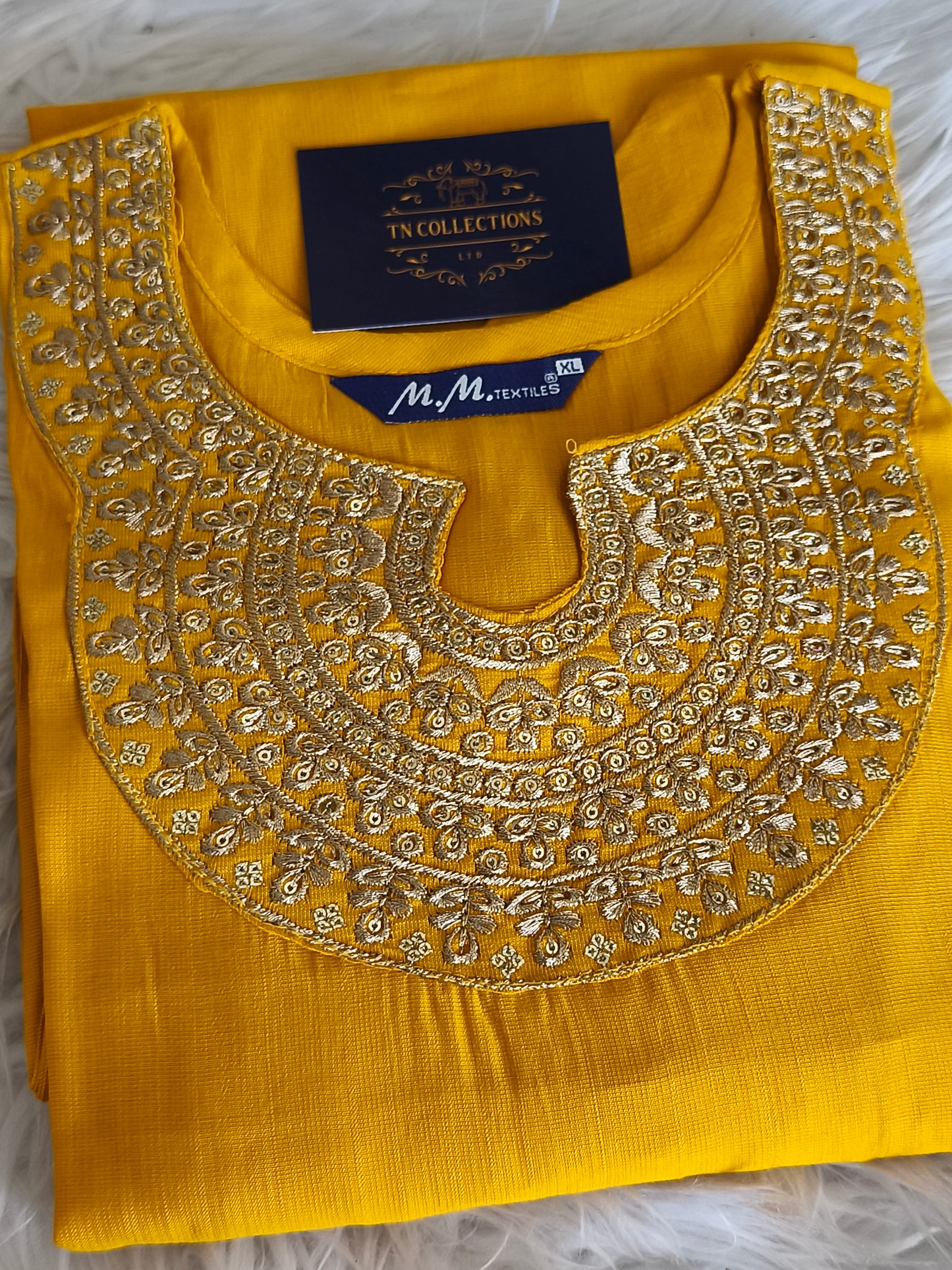 Yellow Trendy Co-ords sets (Size XL)
