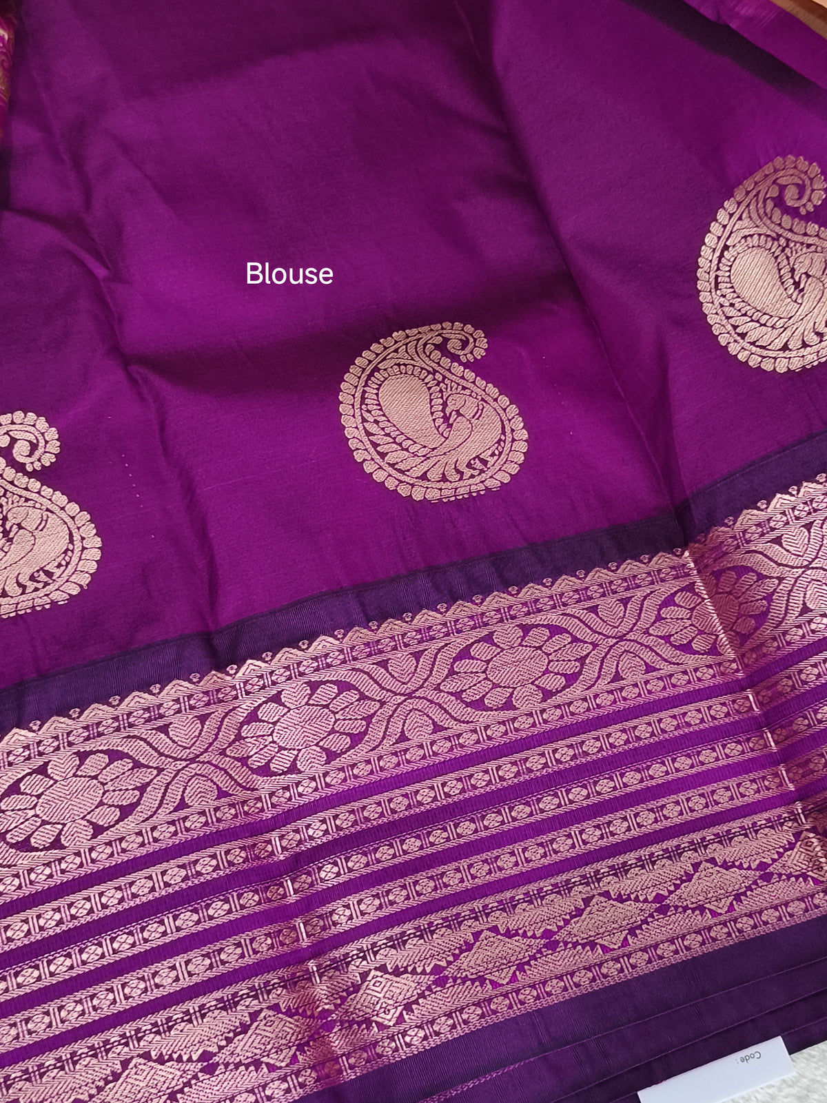 Korvai Soft Silk Saree