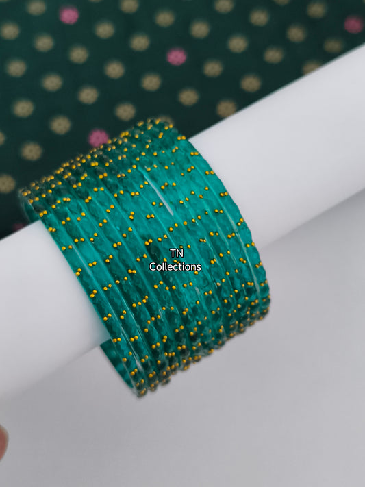 Trendy Glass Bangles (Size 2.6)