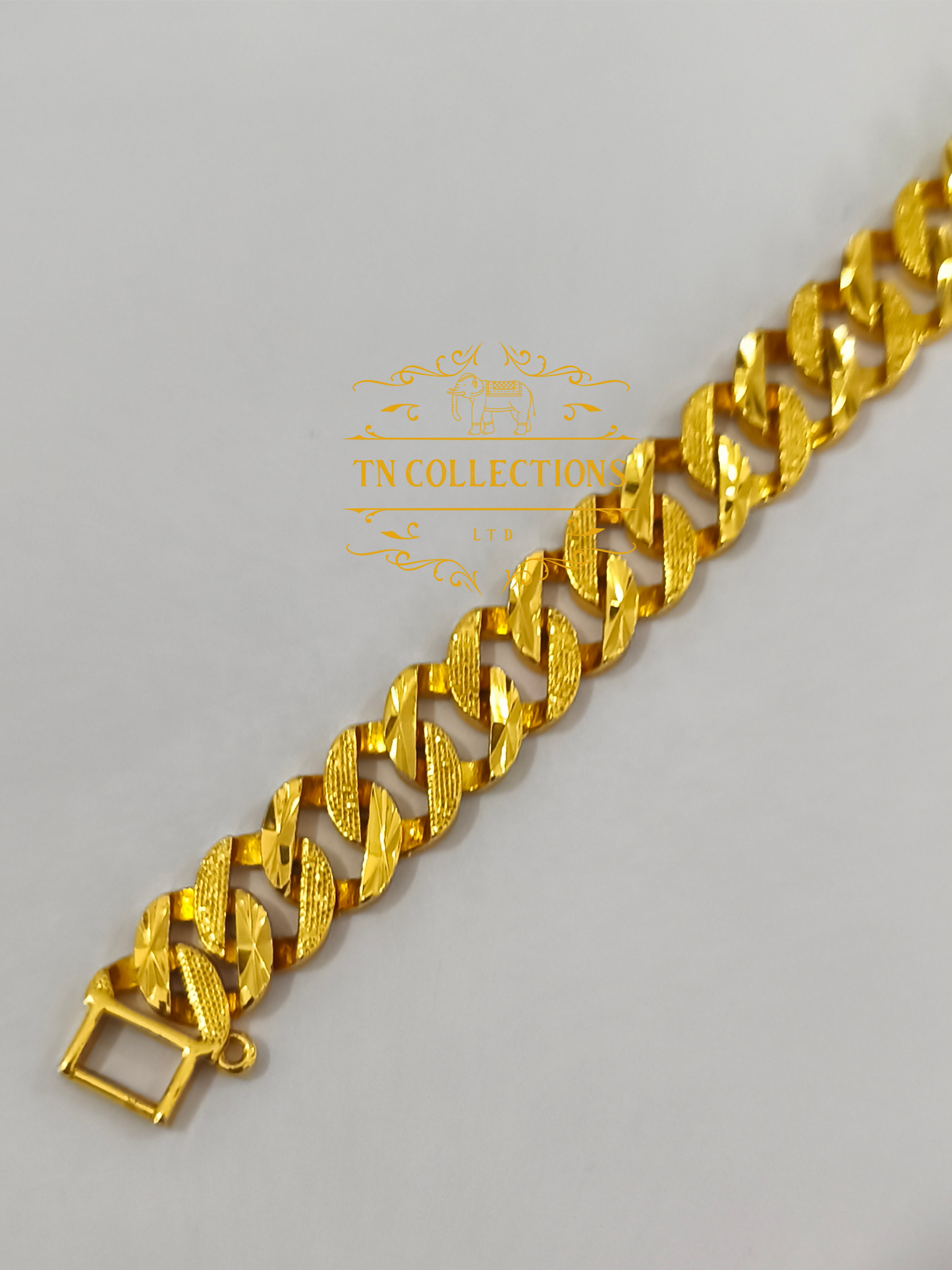 Highly Gold Plated Men's Bracelet
