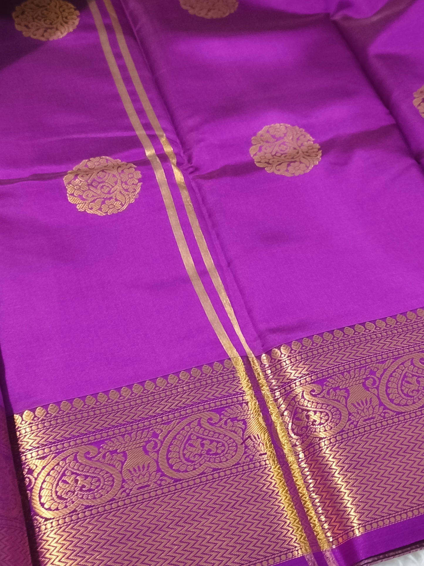 Luxury Semi Soft Silk Saree (Pastel Green)