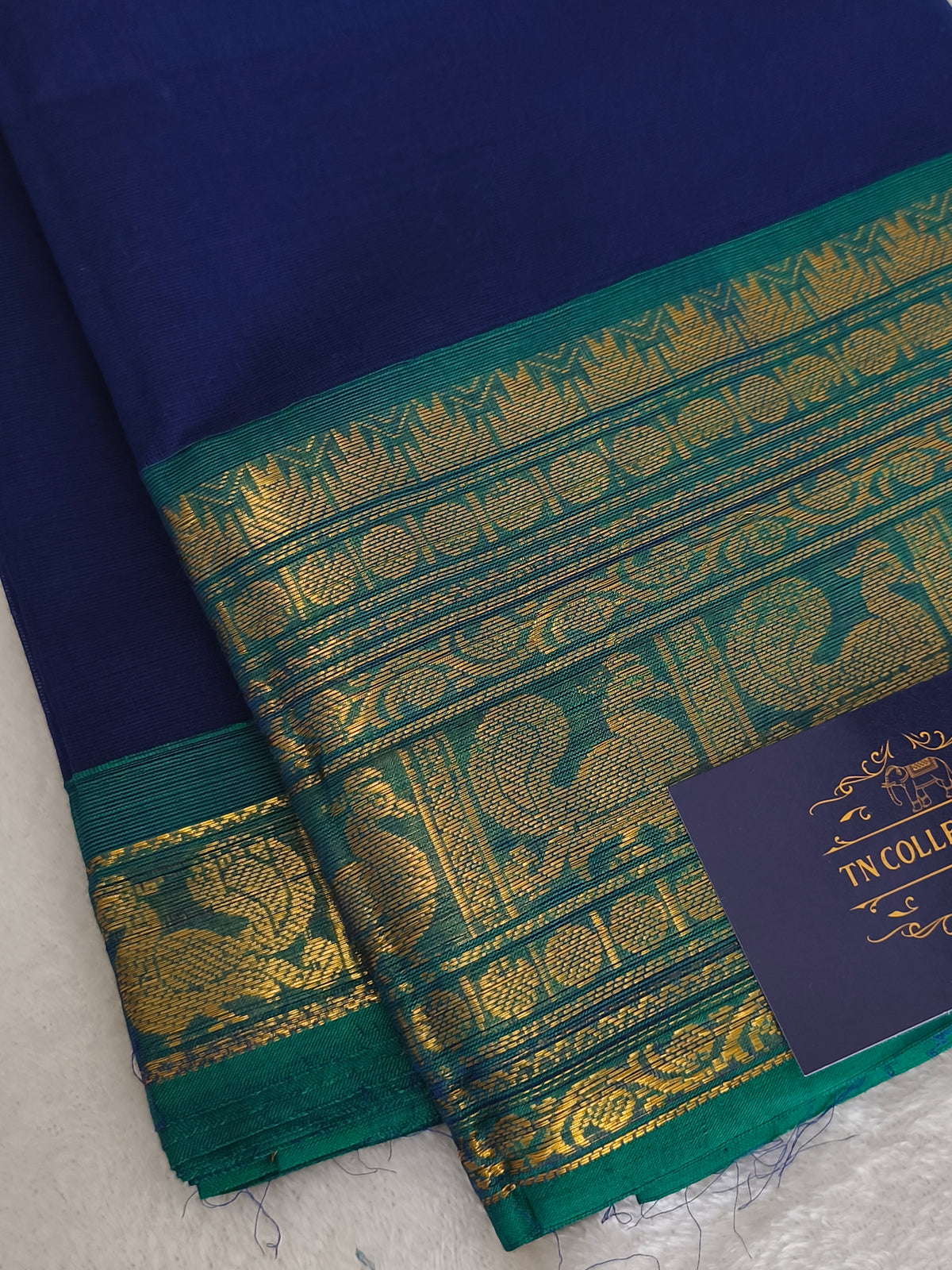 Grand Pure Kanchi Cotton Saree with Rich Pallu