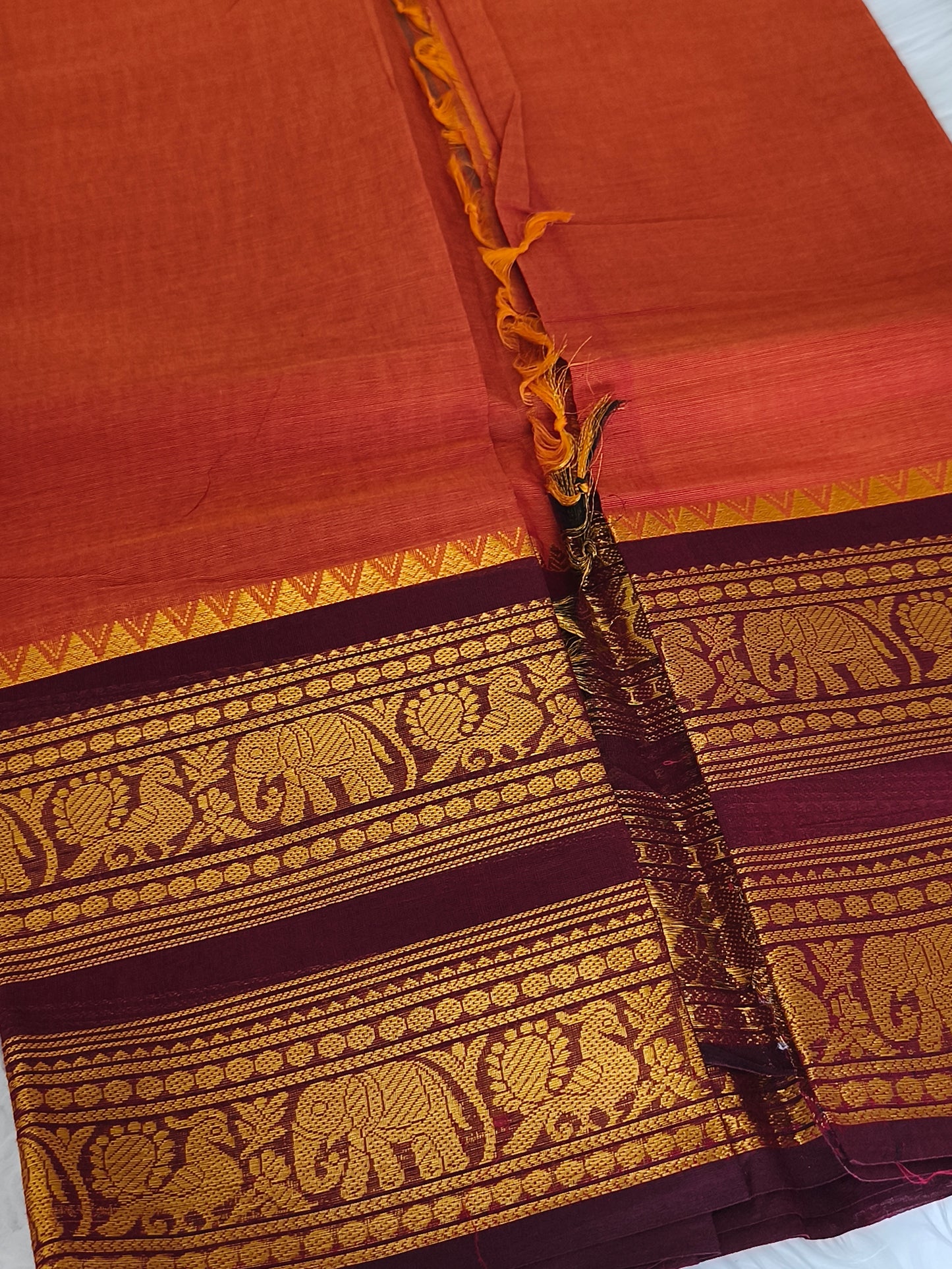 Pure Kanchi Cotton Saree