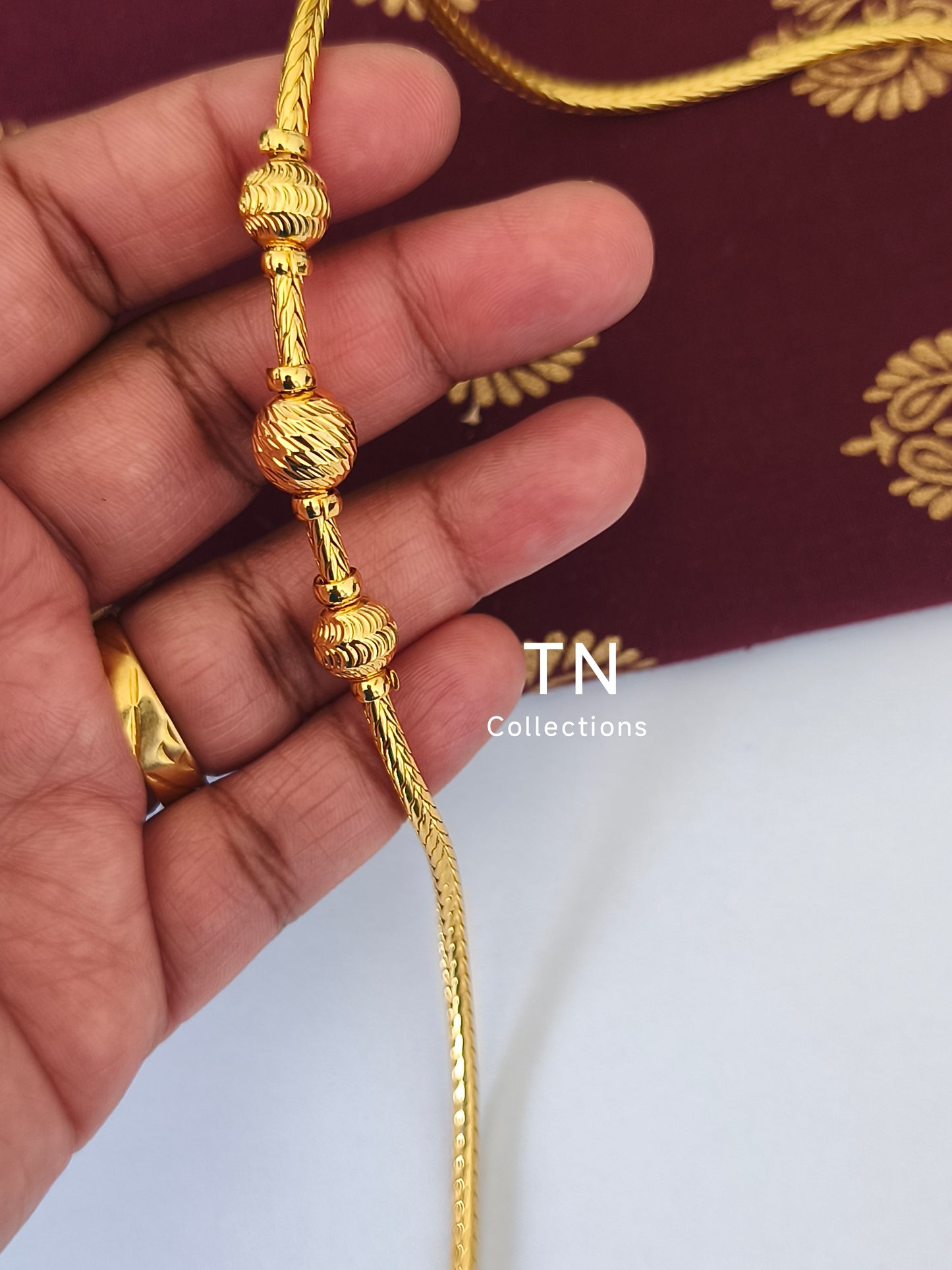 Micro gold plated Traditional Mugappu Kodi