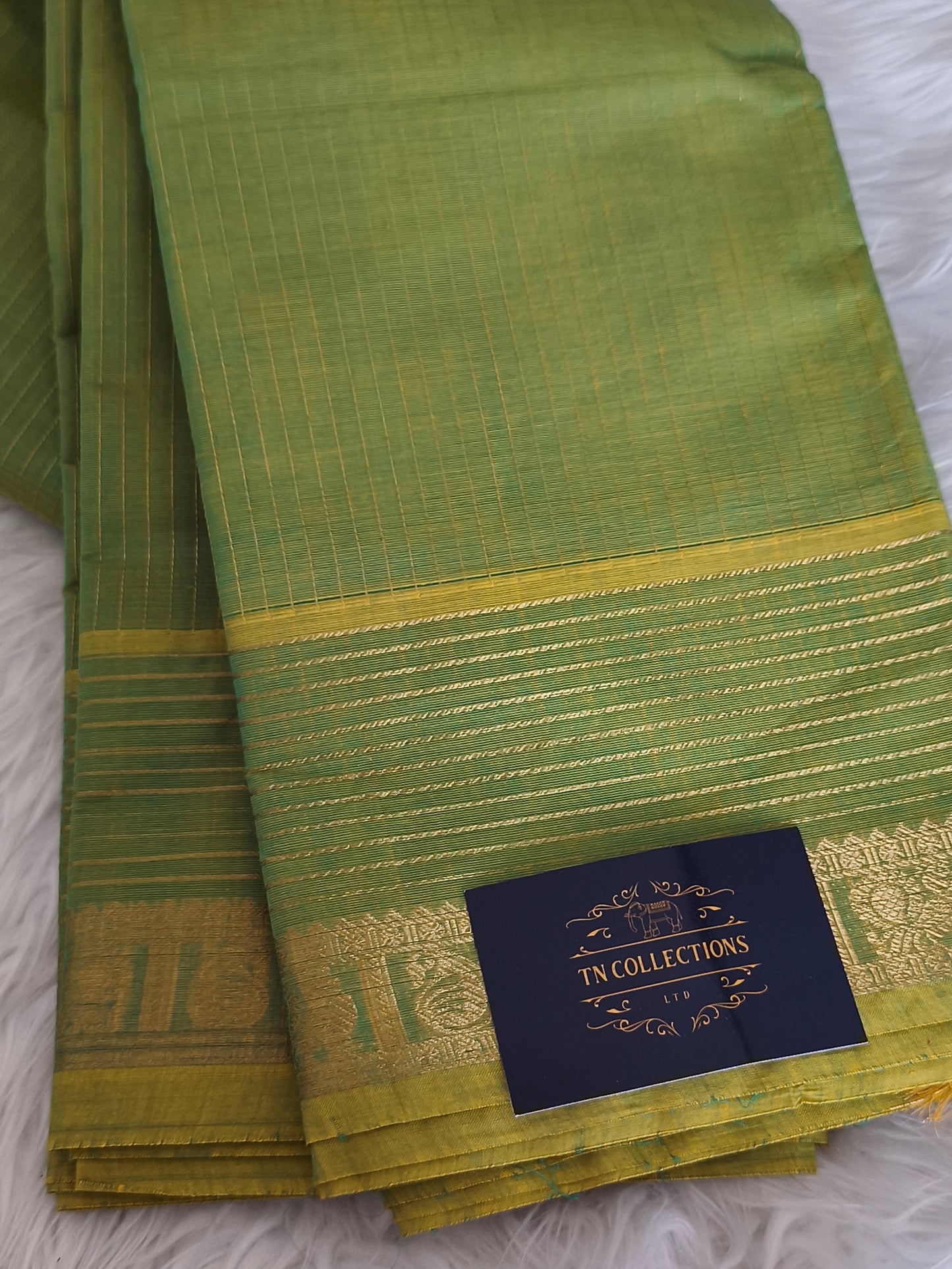 Pure Premium Kanchi cotton saree (120's count)