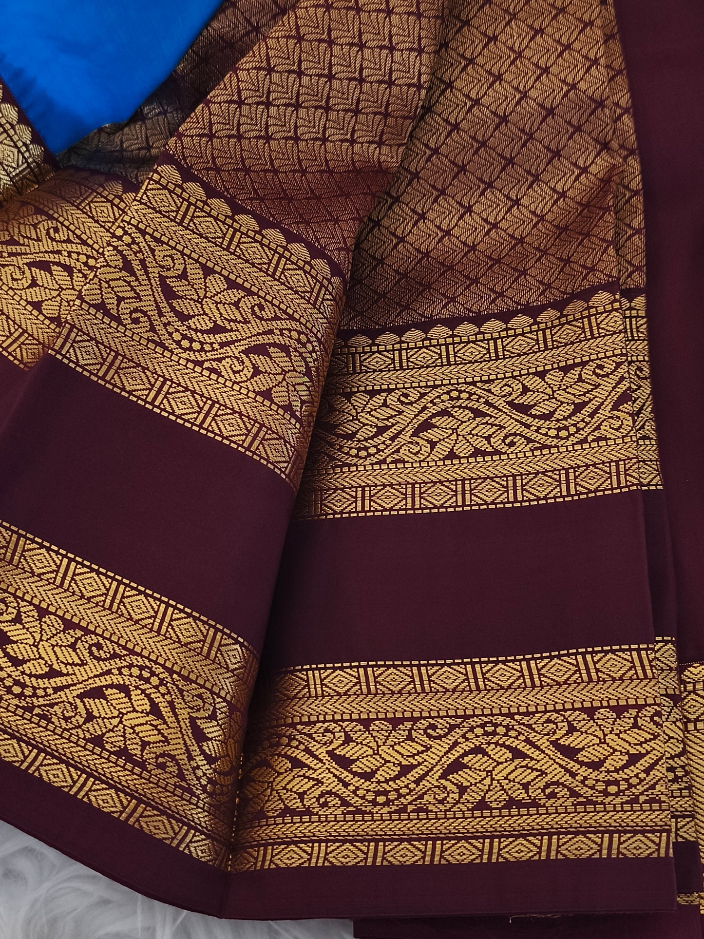 Premium Kanchi Semi silk saree