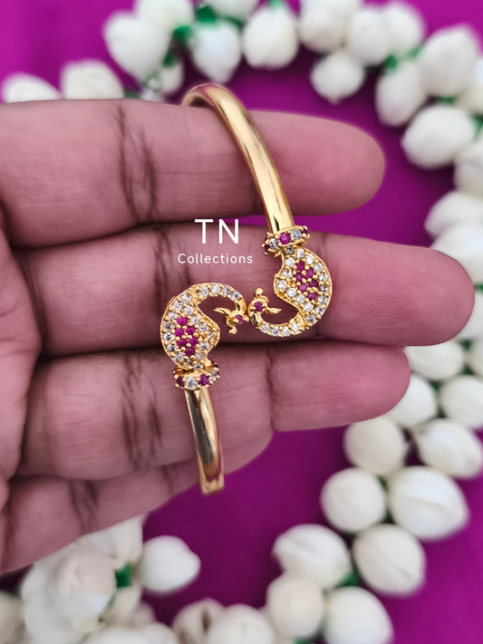 Gold plated openable kada