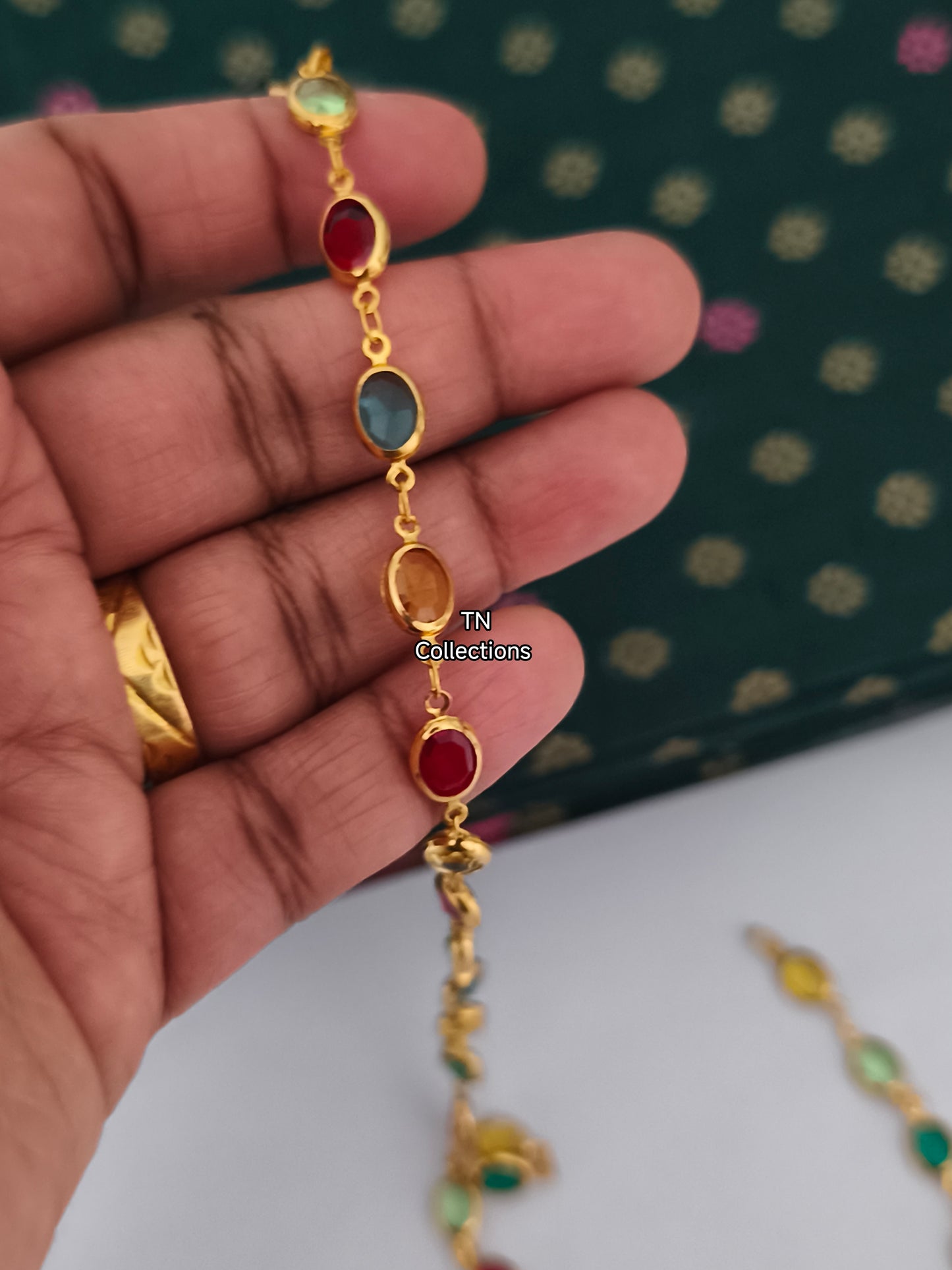 Multi coloured Anklets