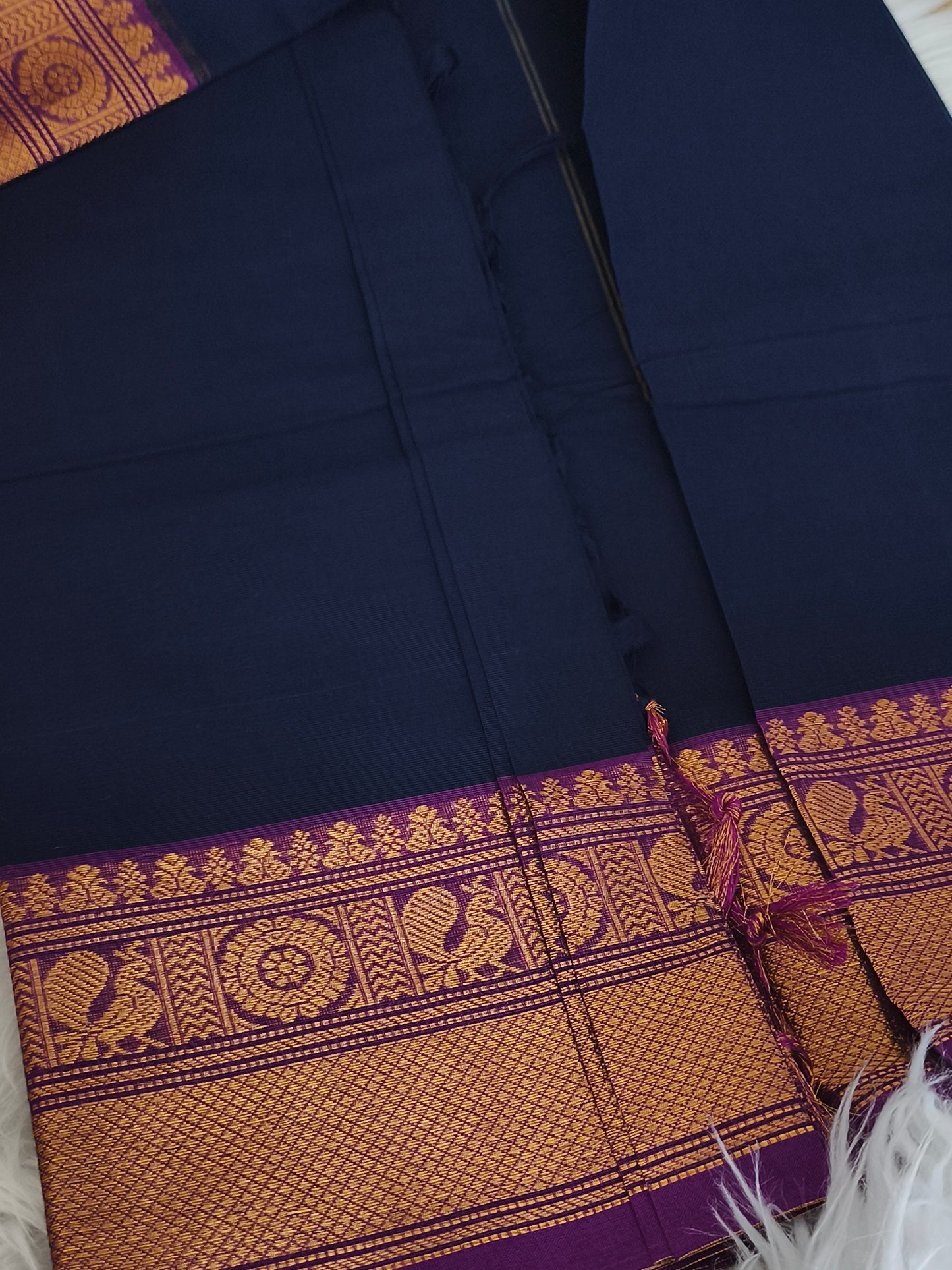 Pure Handloom Kanchi Cotton Saree