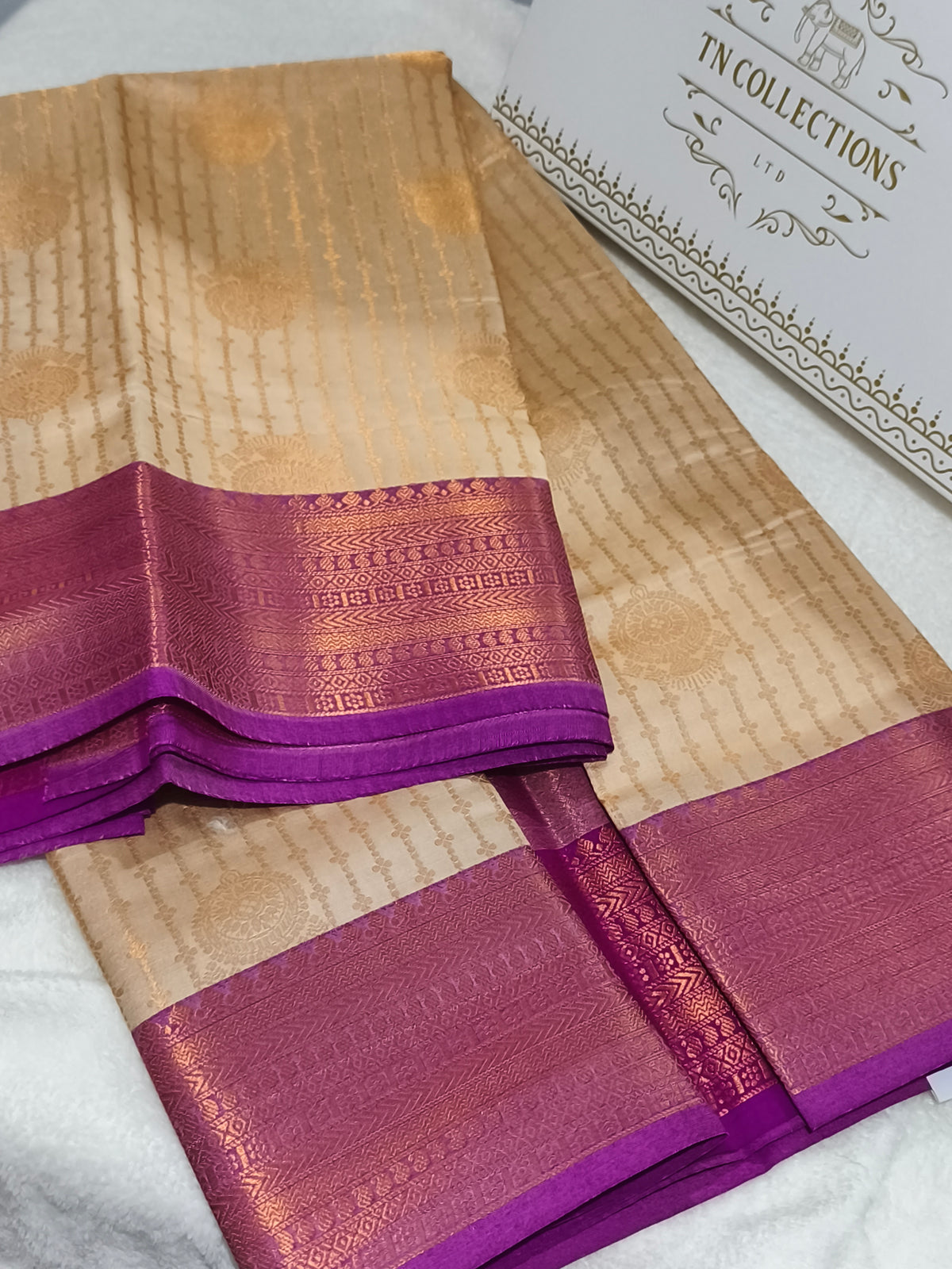Kanchipuram Vairaoosi Soft Silk Saree