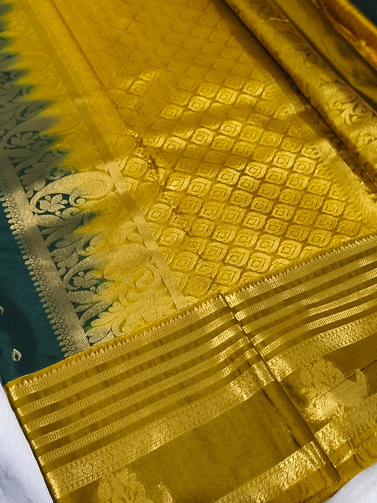 Premium kanchi semi Soft Silk Saree