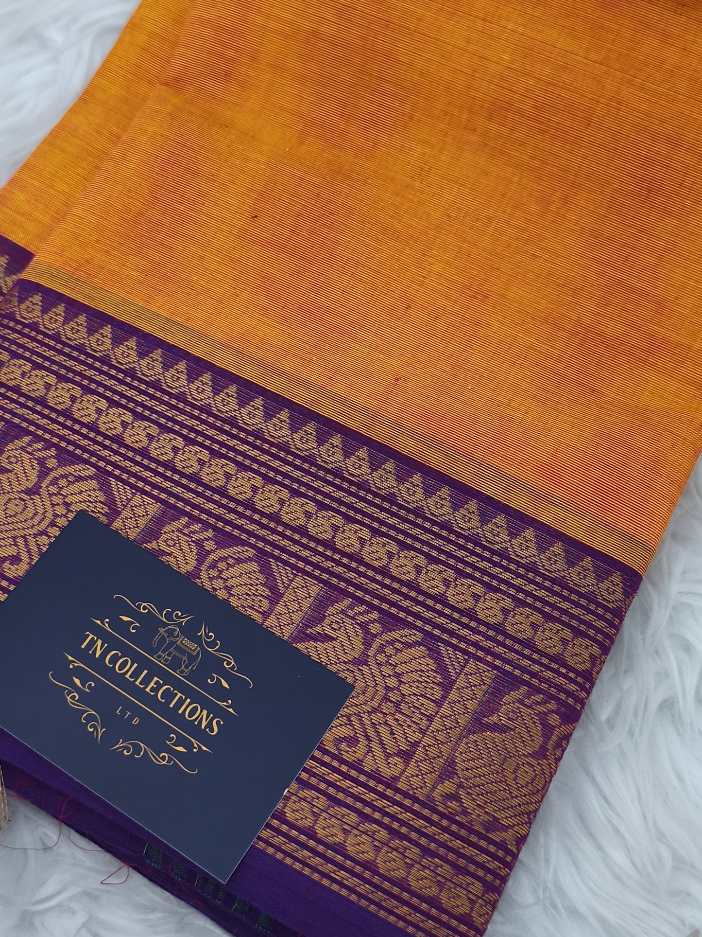 Pure Handloom Kanchi Cotton Saree