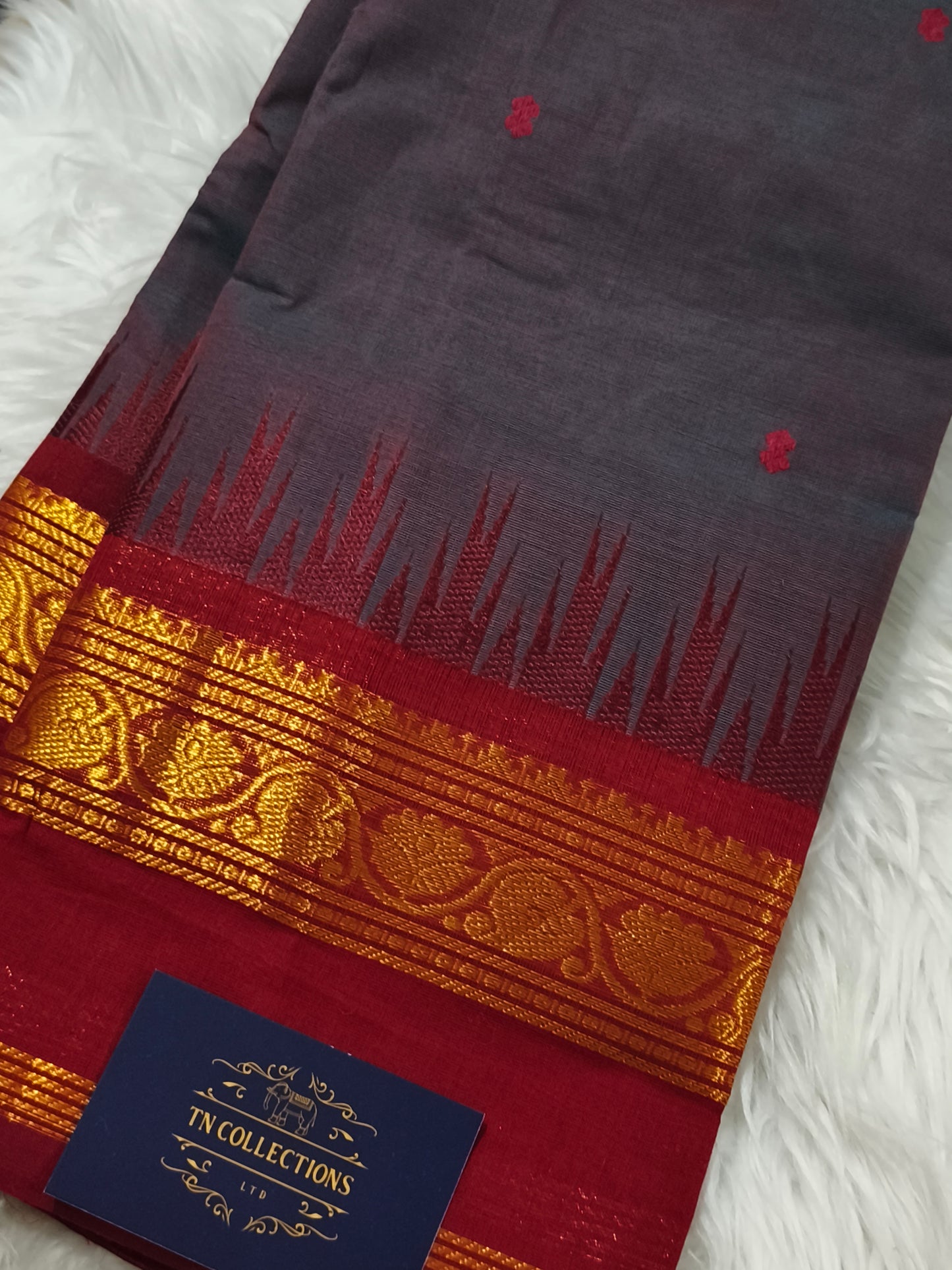 Traditional Pure Kanchi Cotton Saree